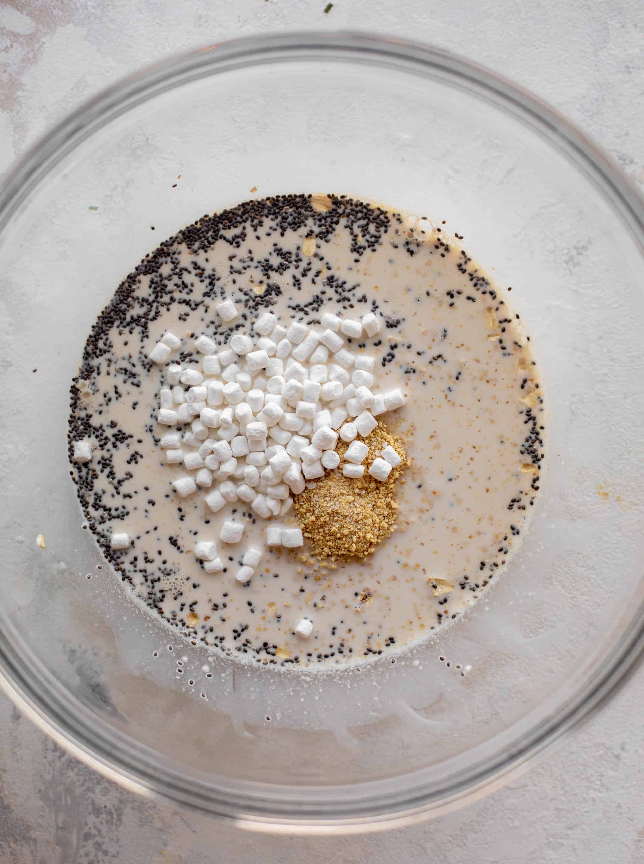 s'mores overnight oats