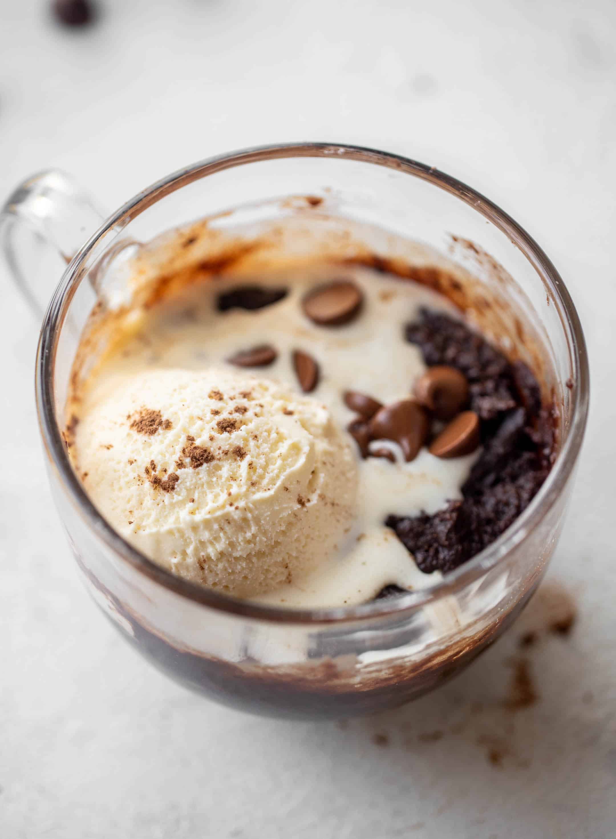 bailey's irish cream mug brownie