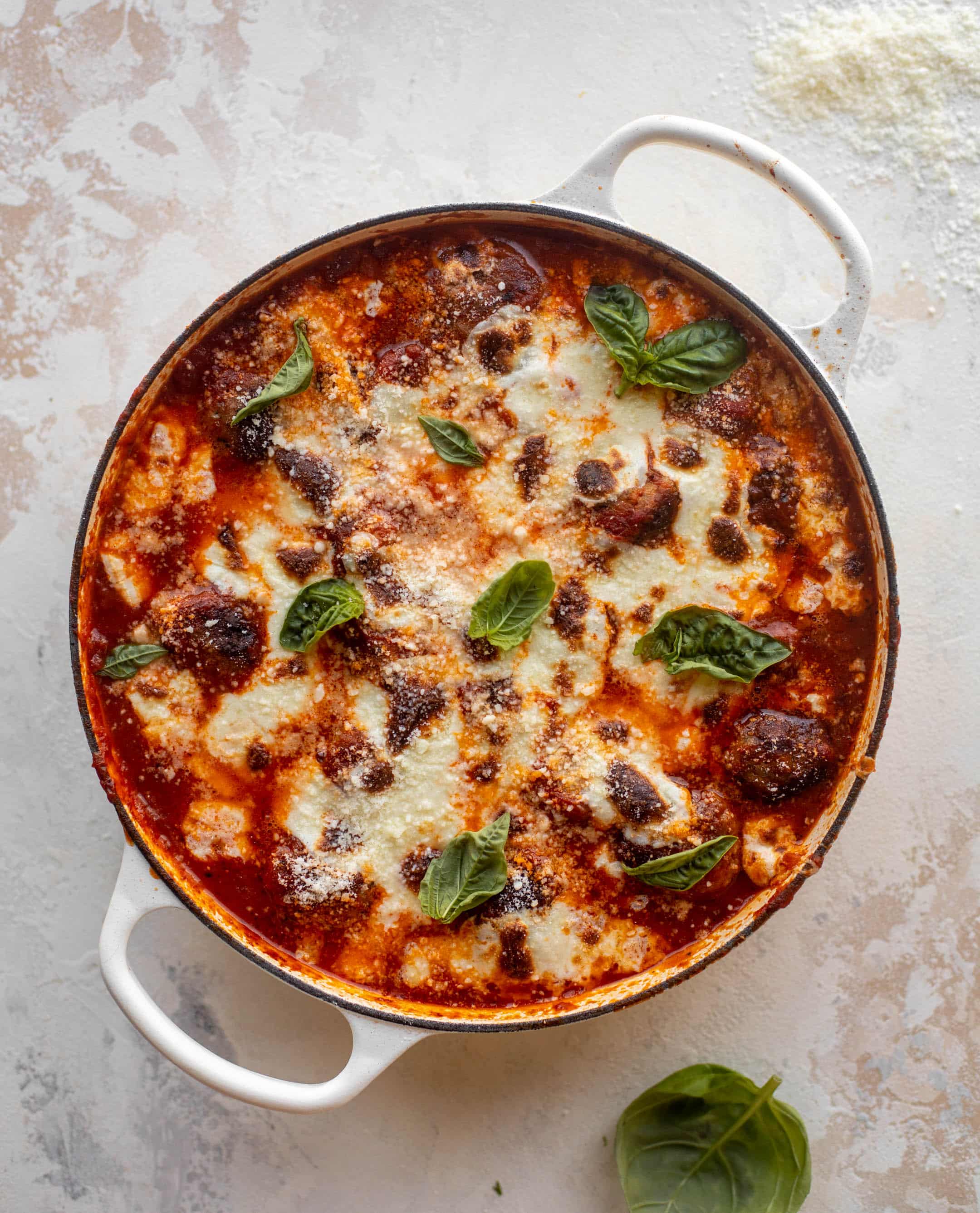 cheesy basil turkey meatballs