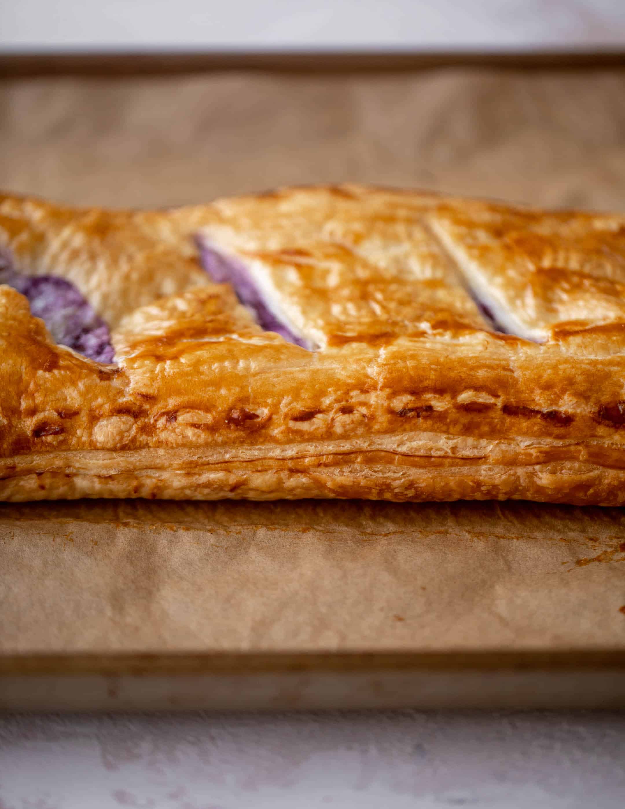 lemon blueberry cheese danish