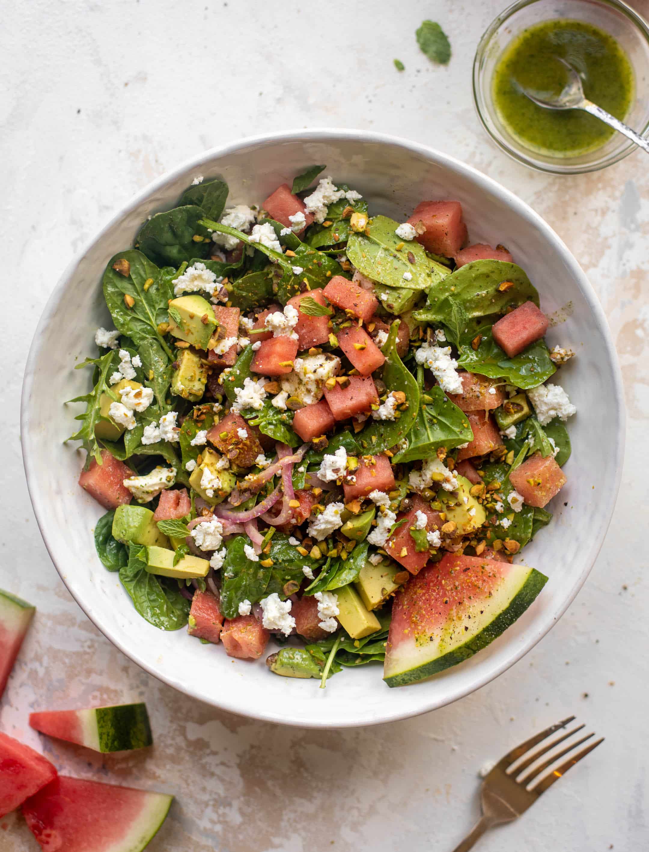 watermelon crunch salad