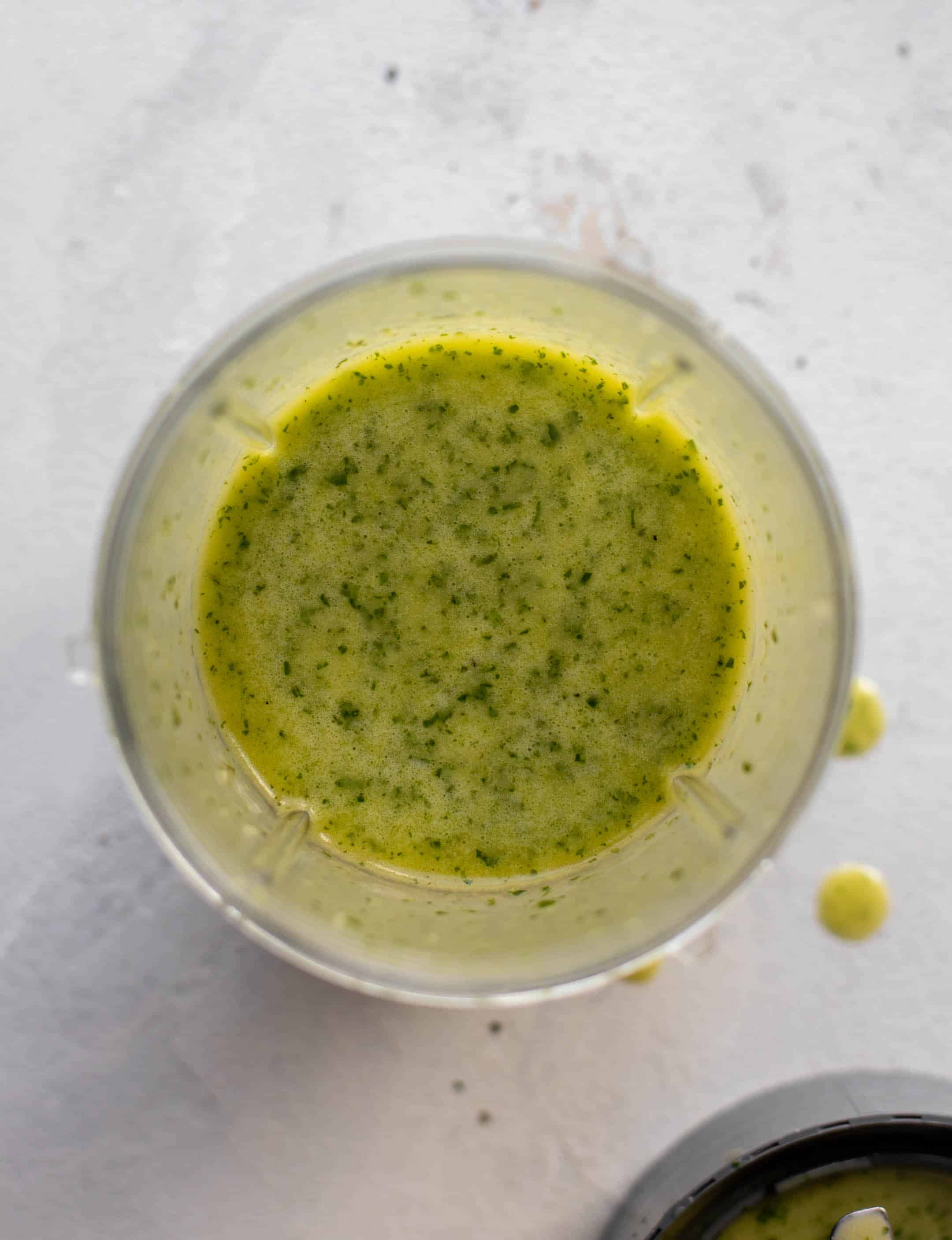 mint vinaigrette