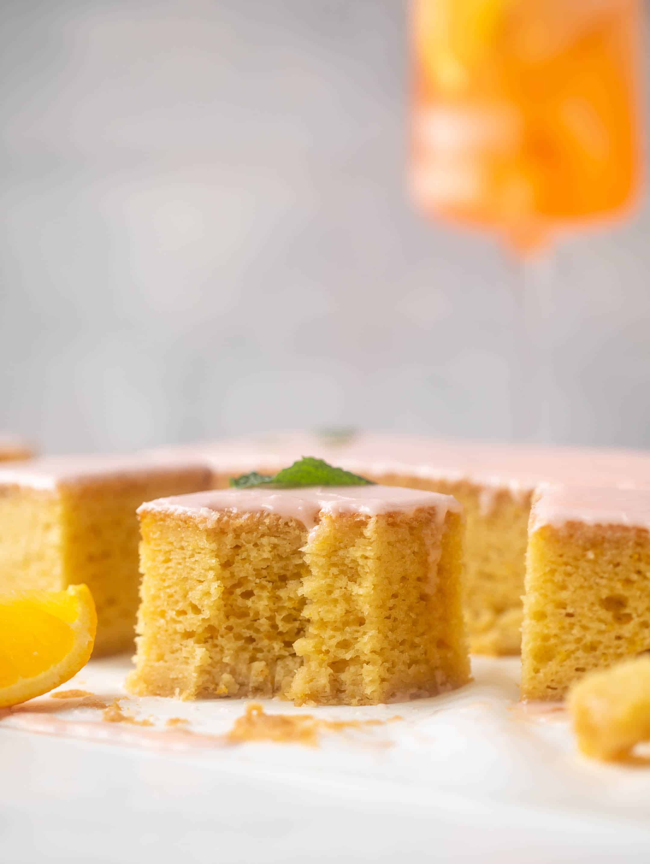 aperol spritz snack cake