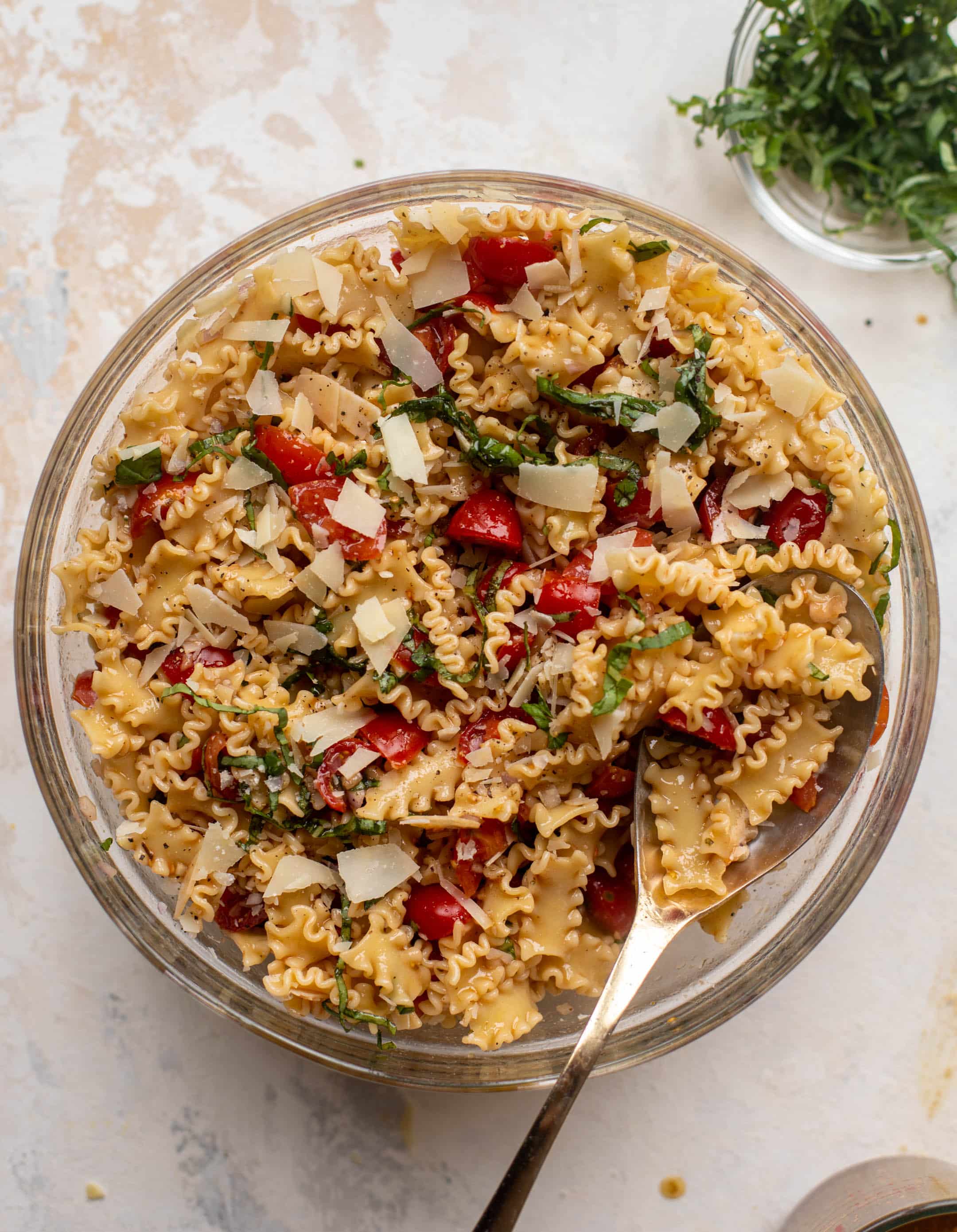 bruschetta pasta salad