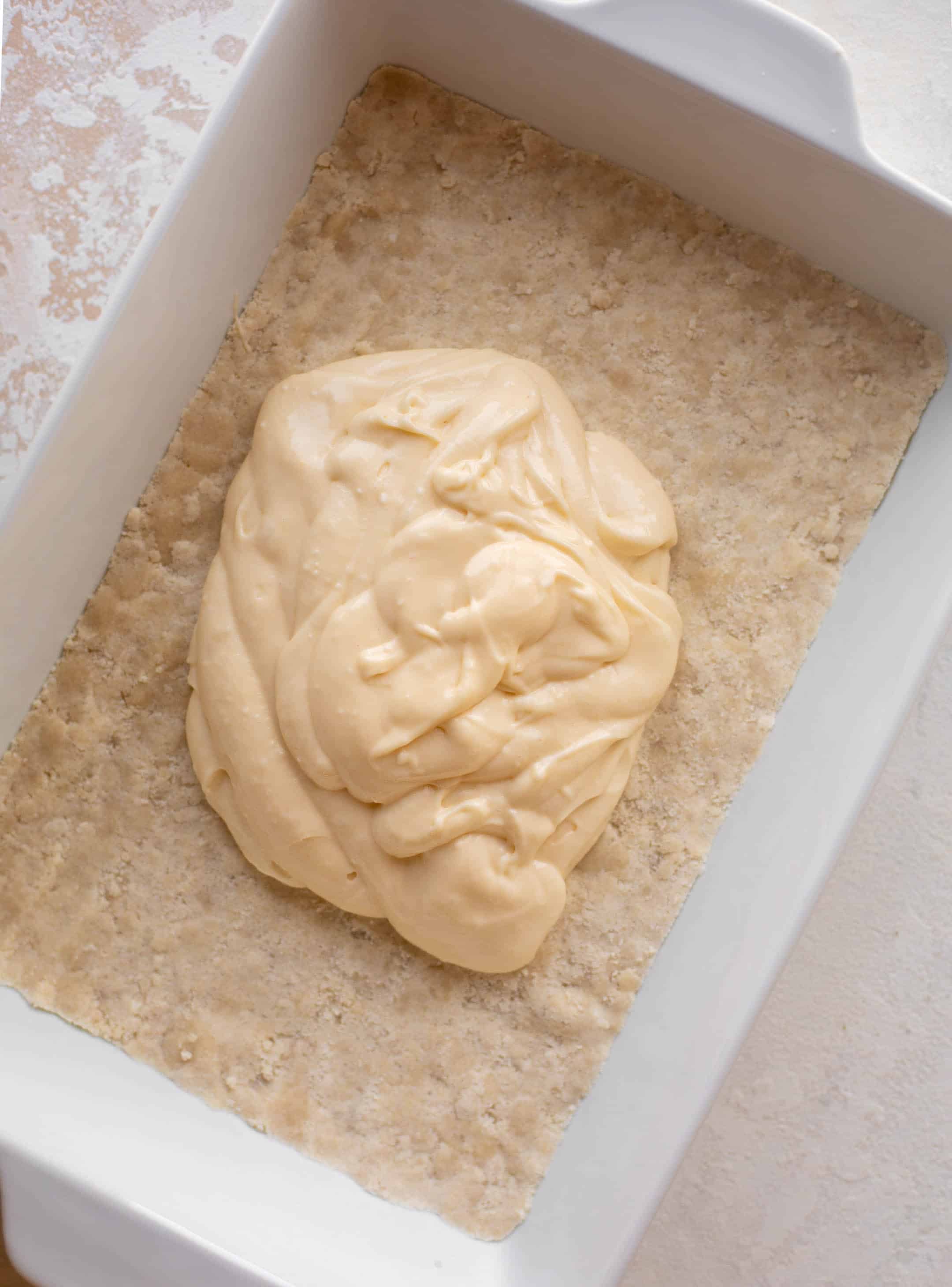 cherry cheesecake cobbler bars