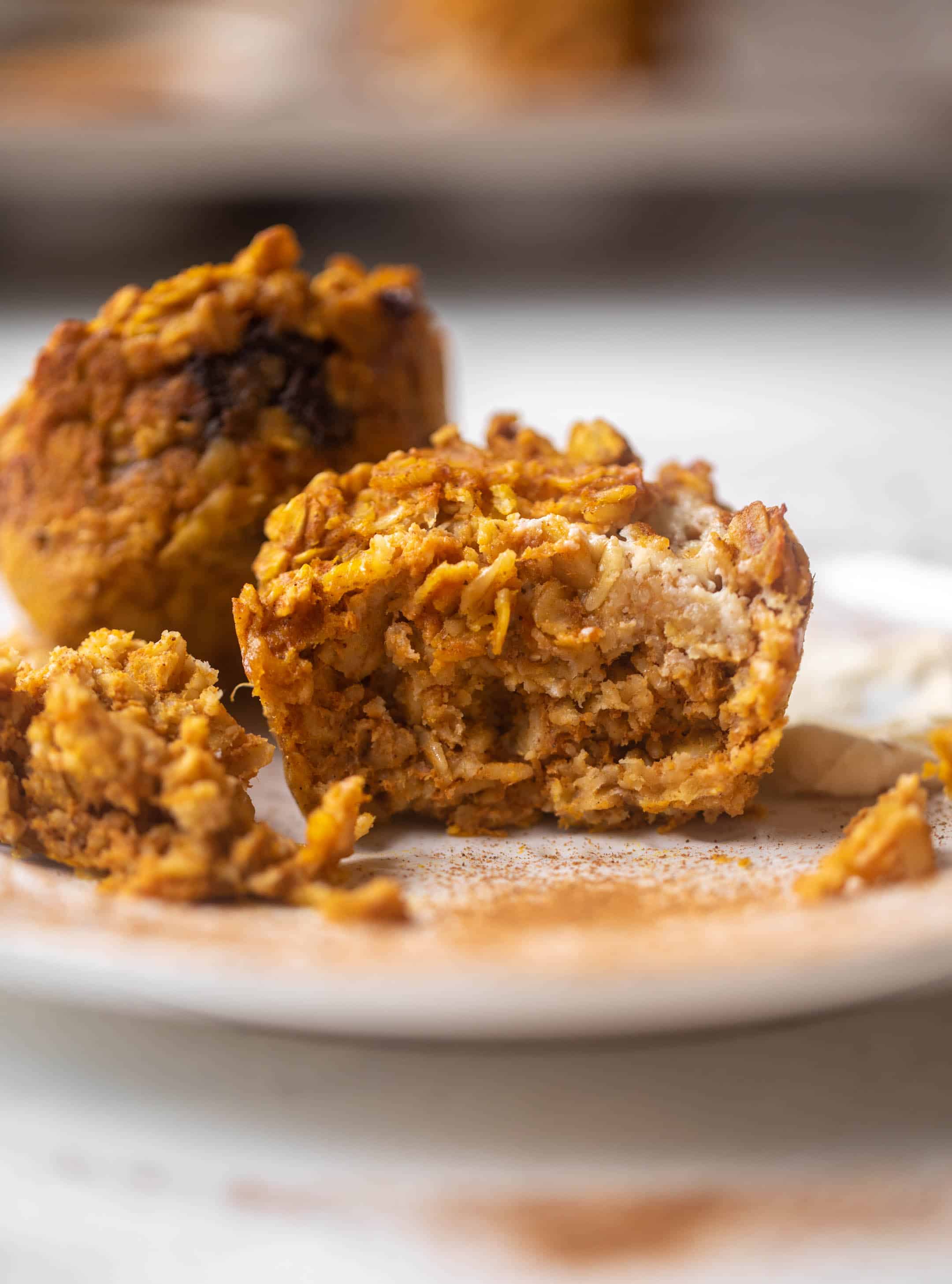 pumpkin baked oatmeal cups