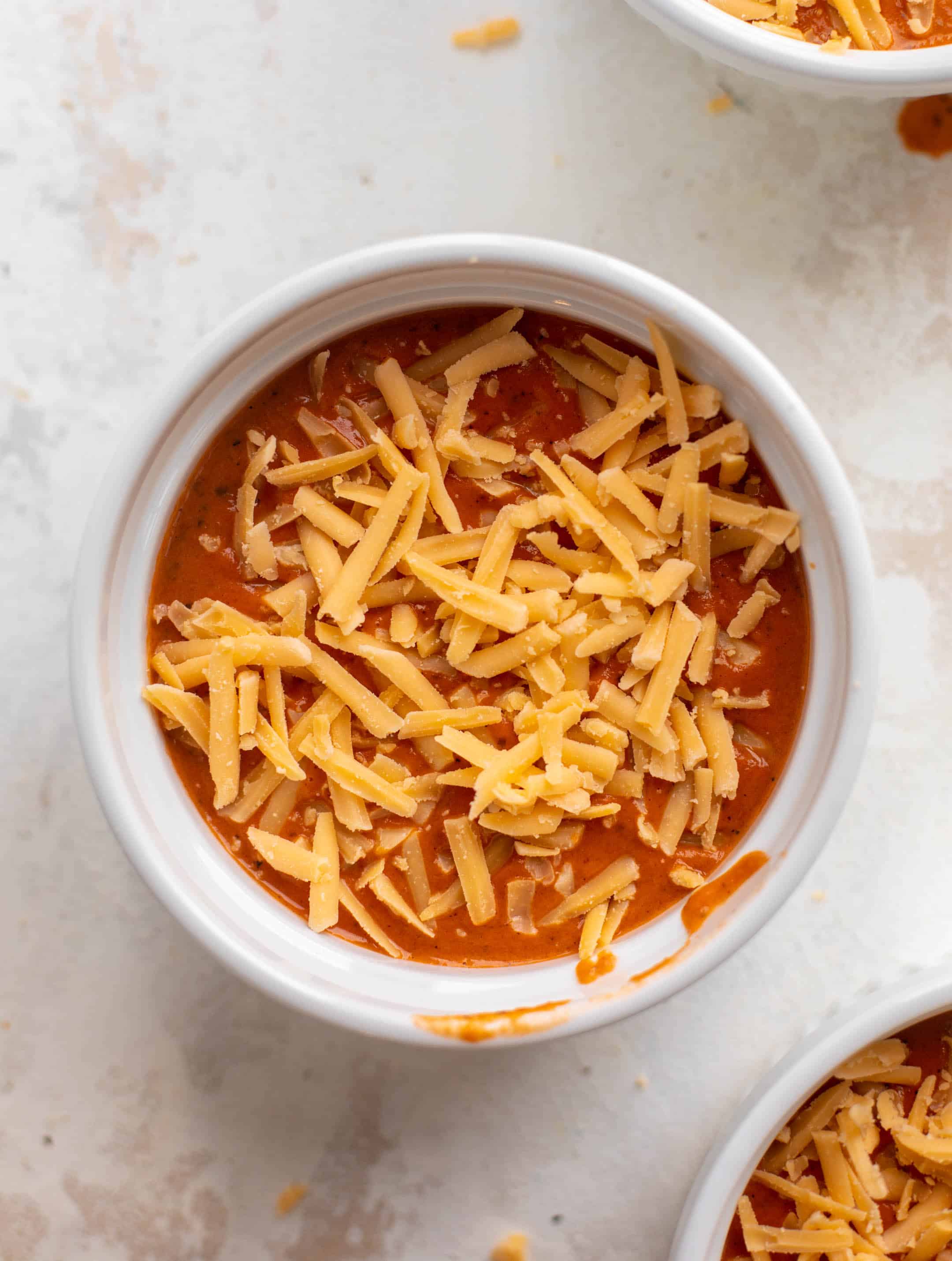 tomato soup pot pies with cheddar puff pastry