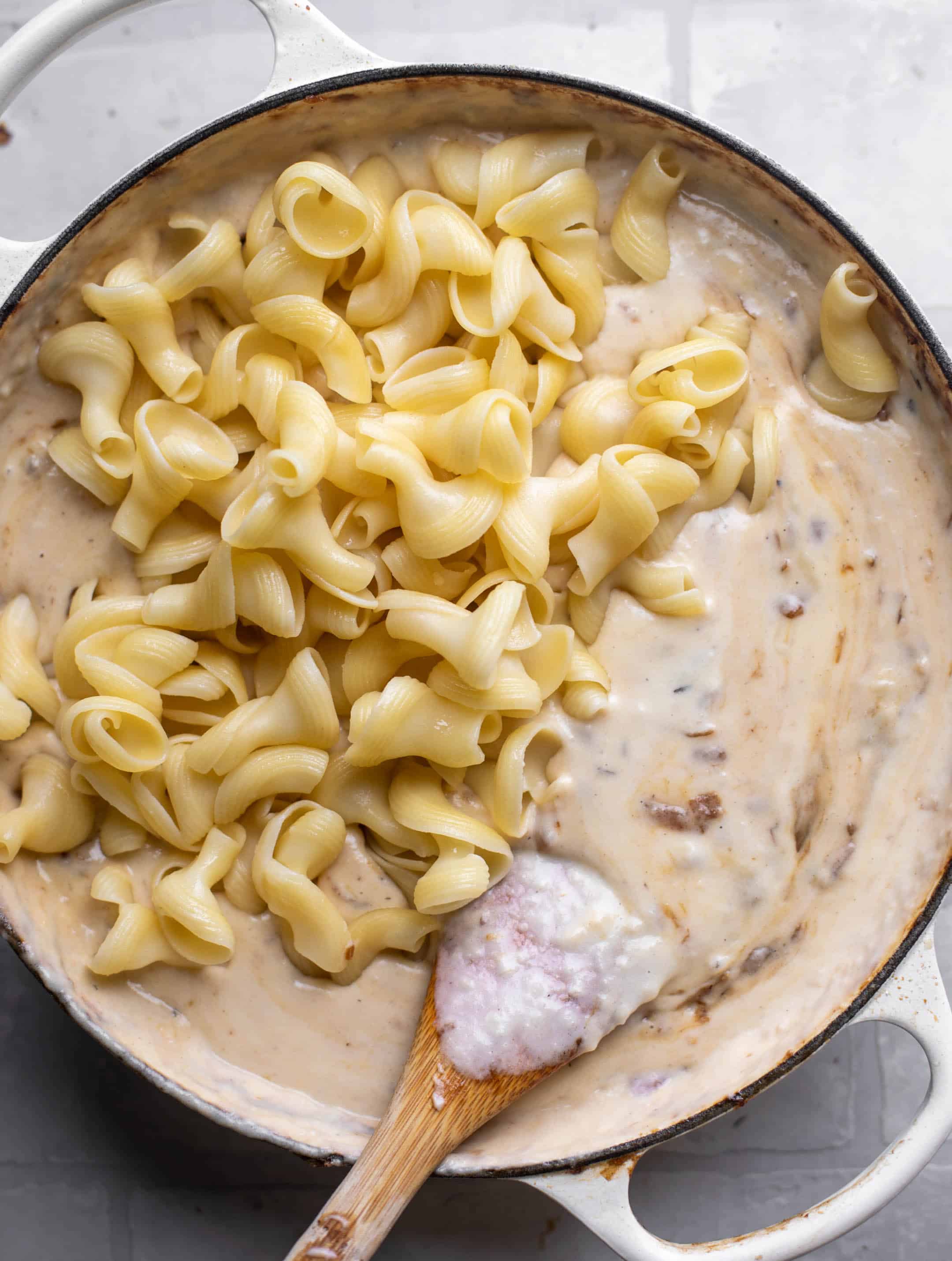 french onion mac and cheese