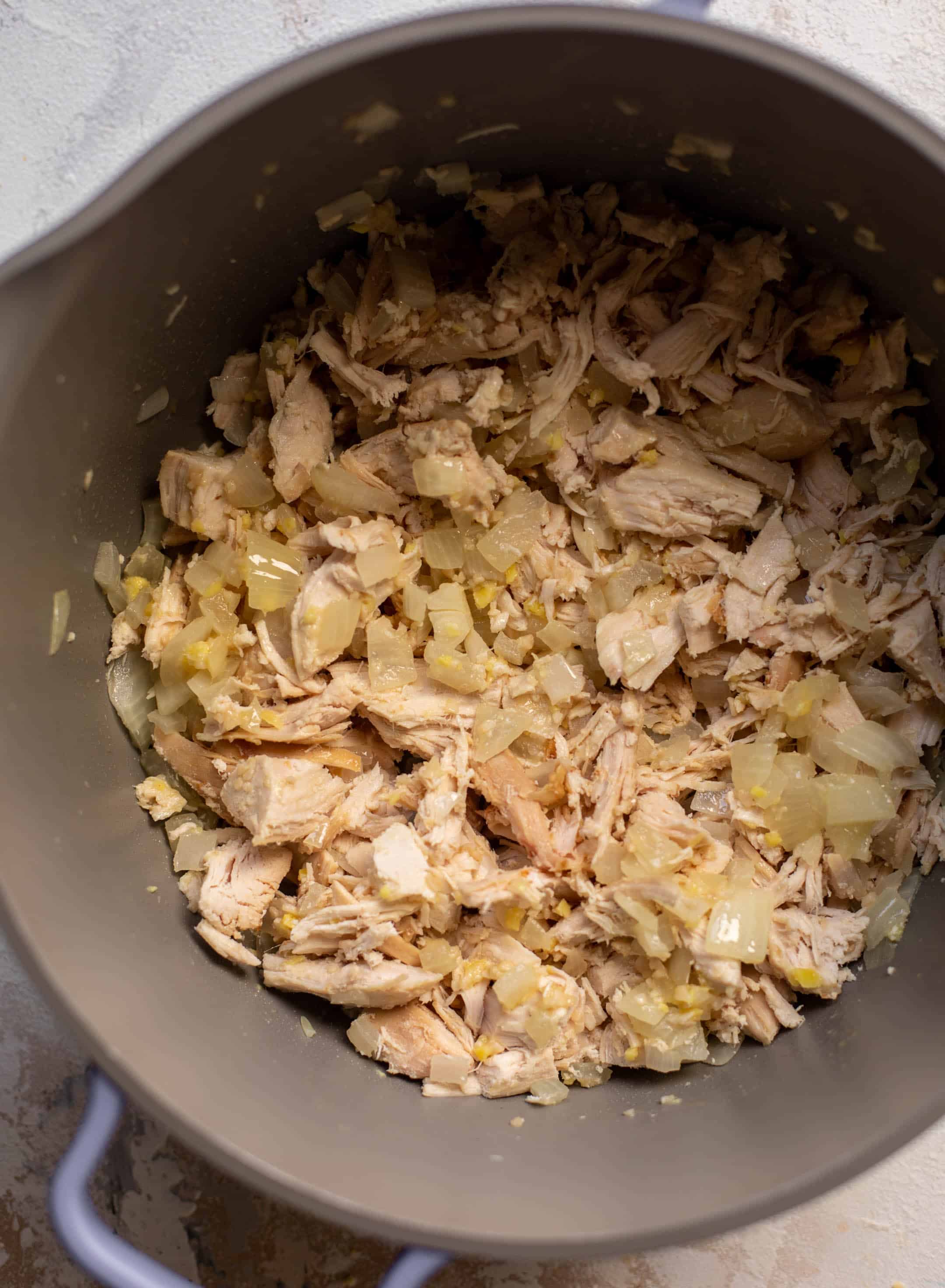 ginger lime chicken soup with cilantro rice