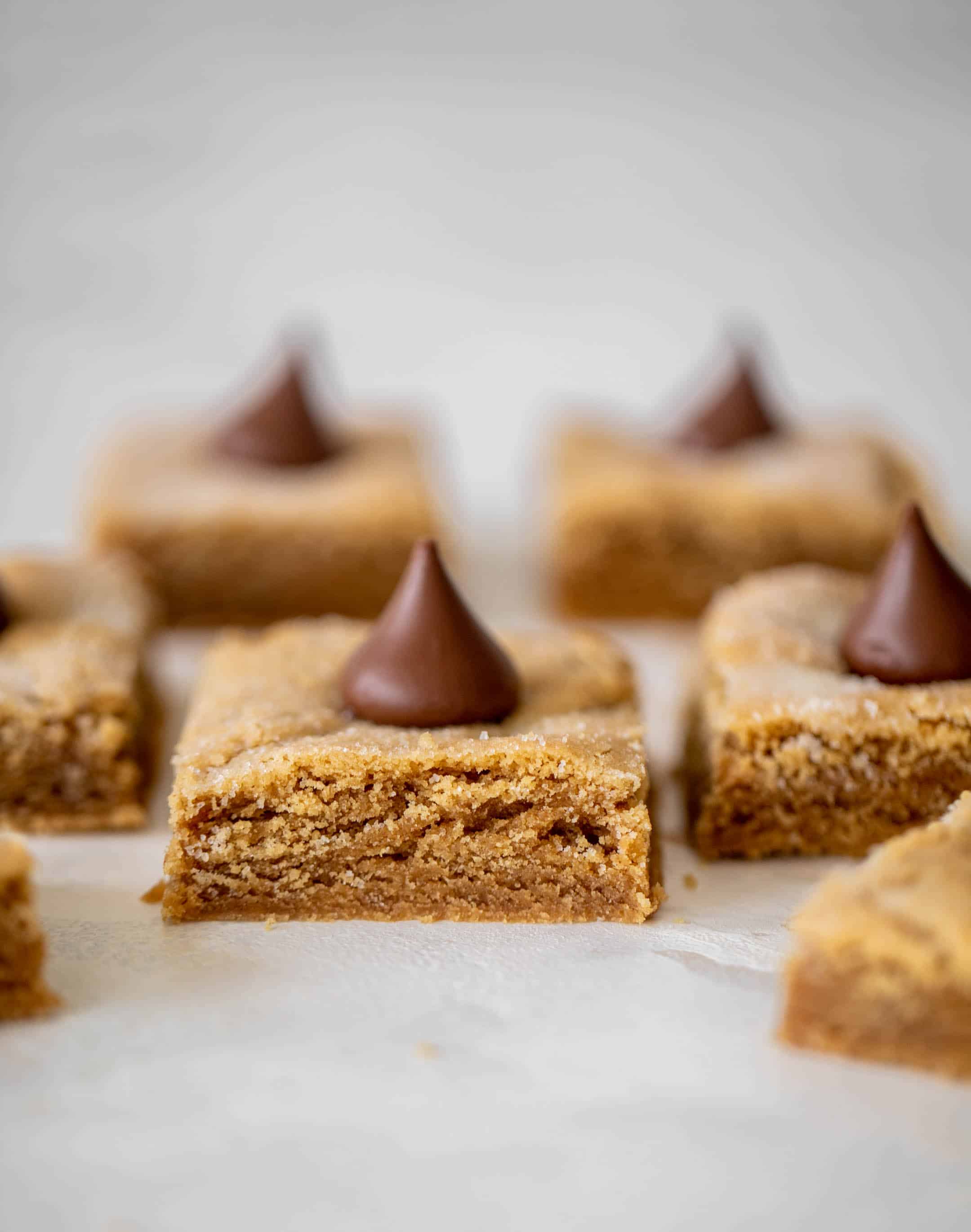 peanut butter blossom bars