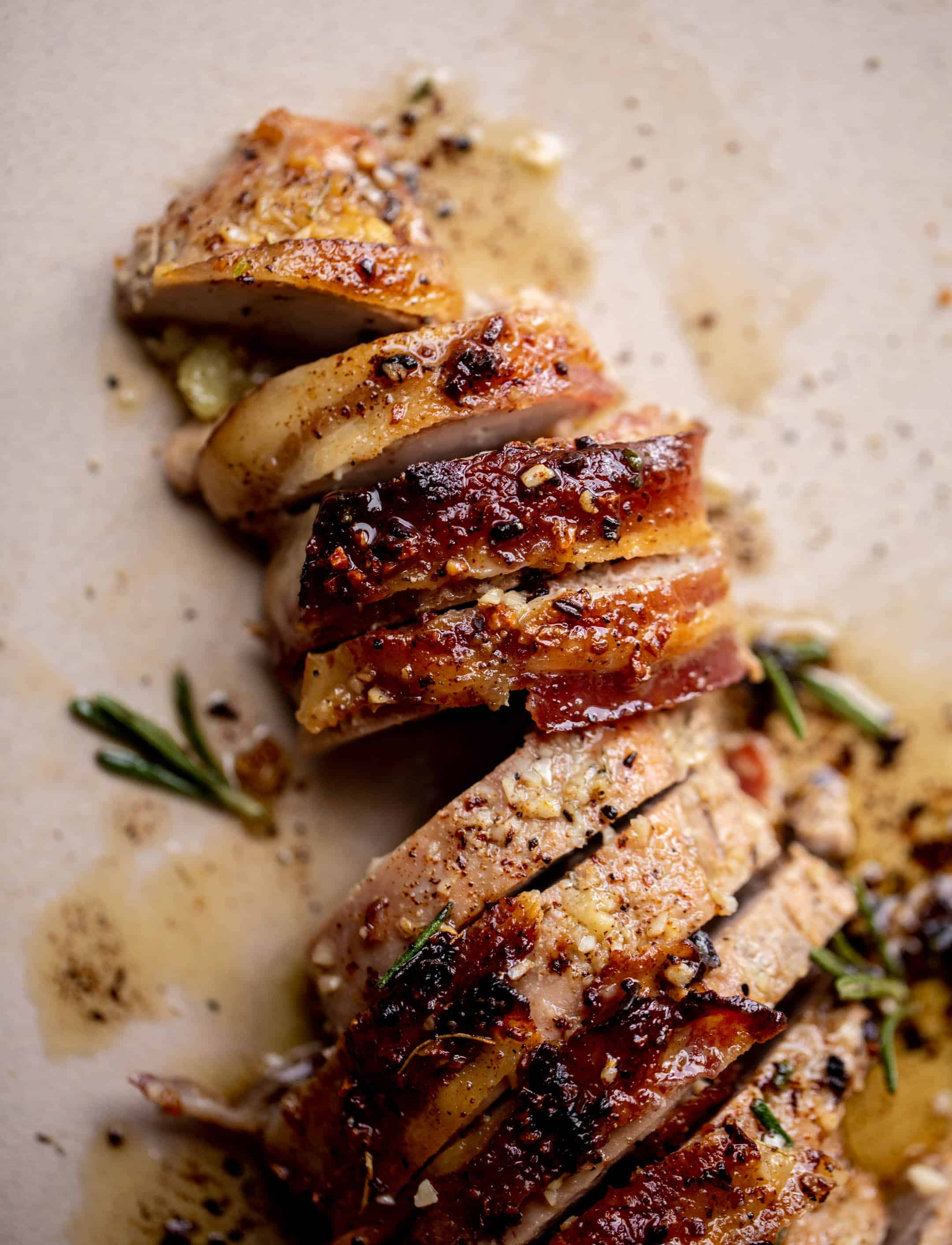 bacon wrapped pork tenderloin