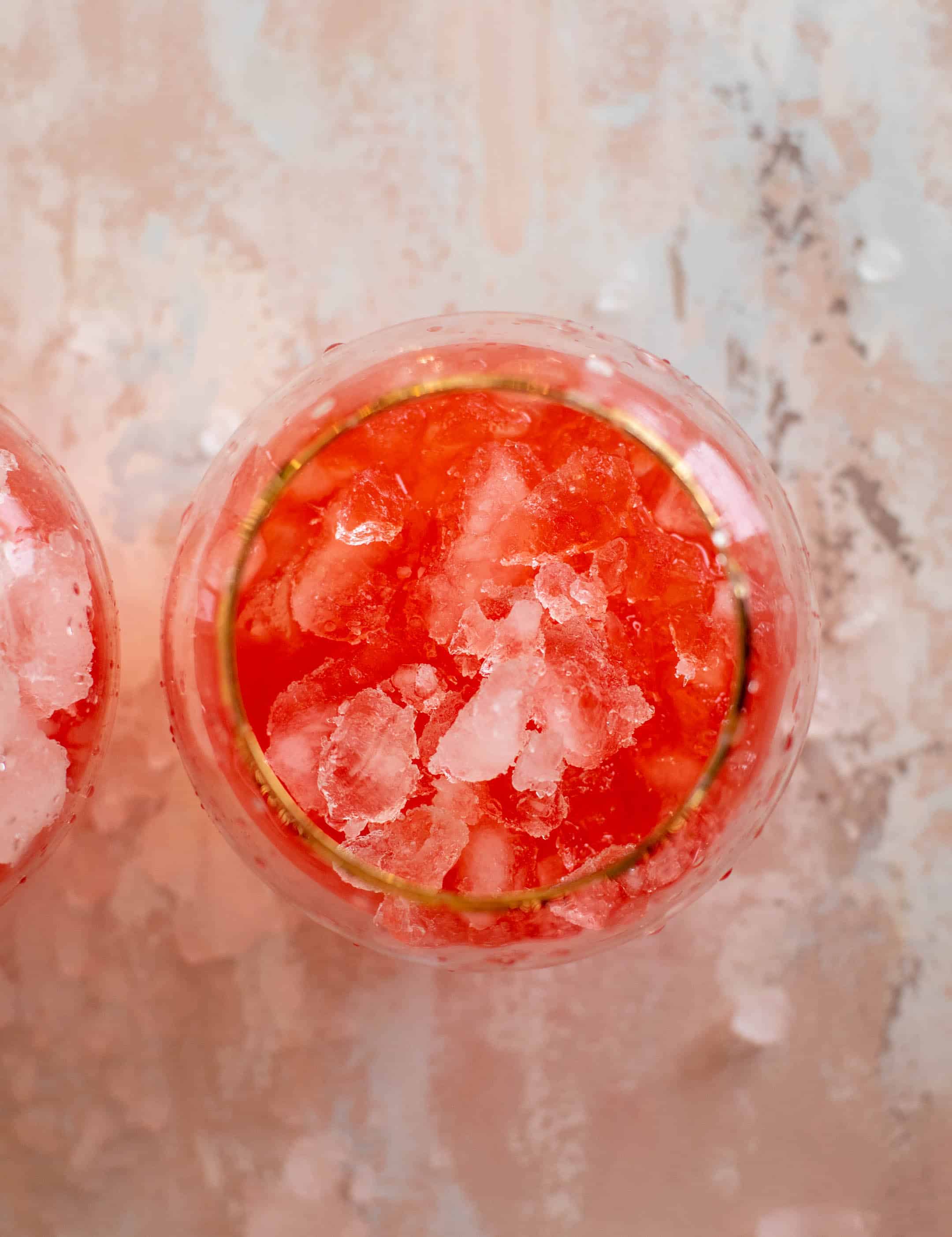 cherry lime ginger beer mocktail