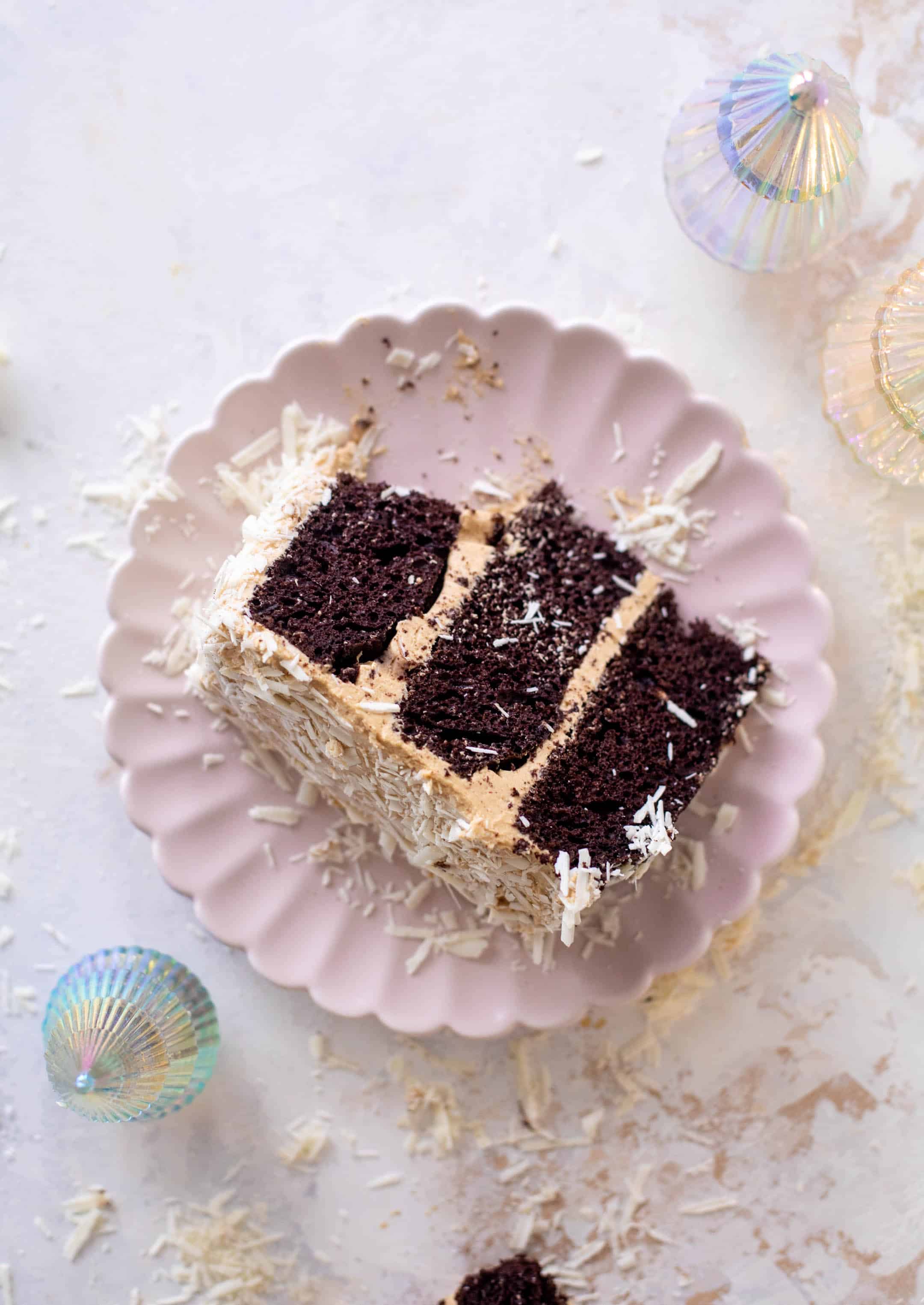 white chocolate mocha cake