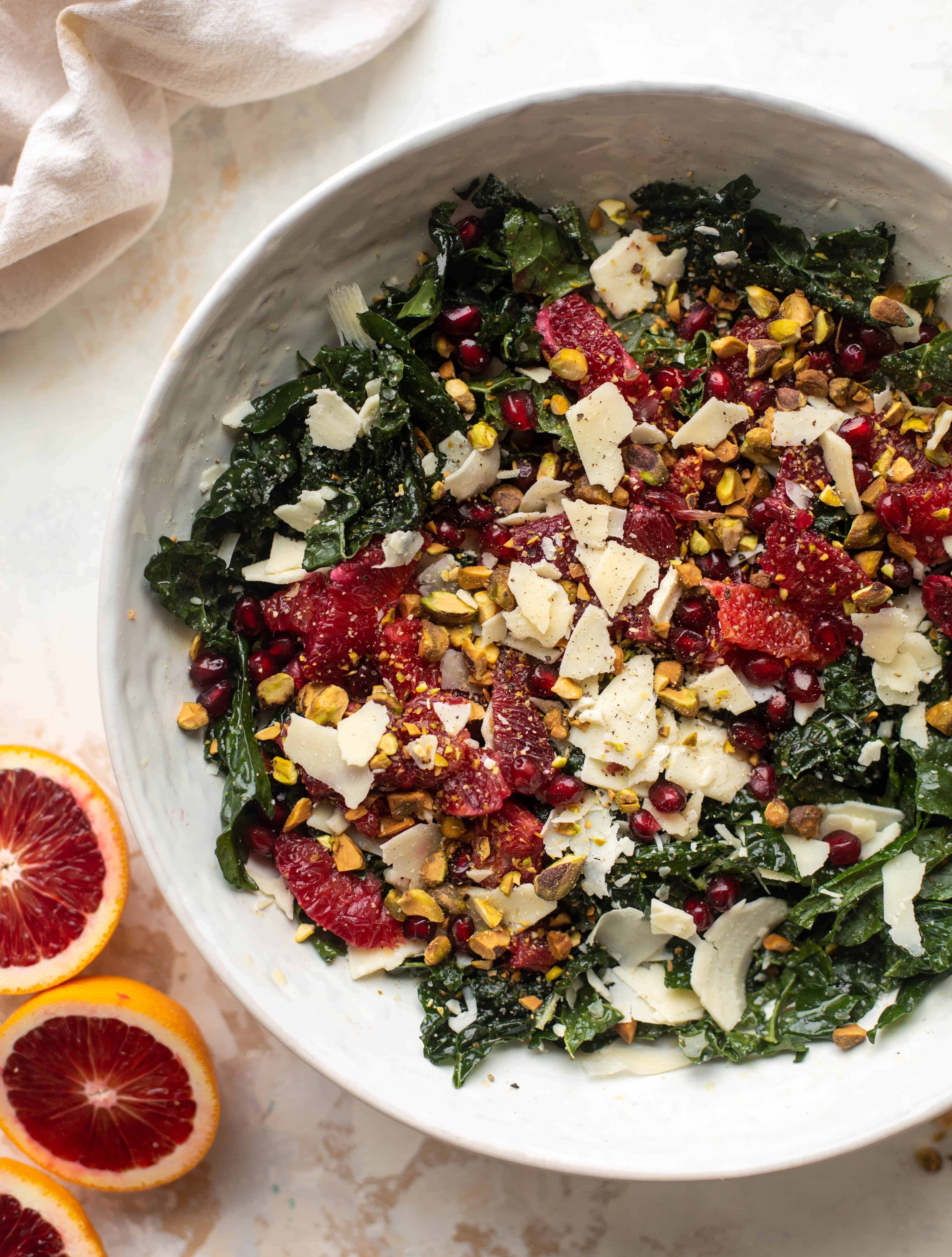 blood orange kale salad