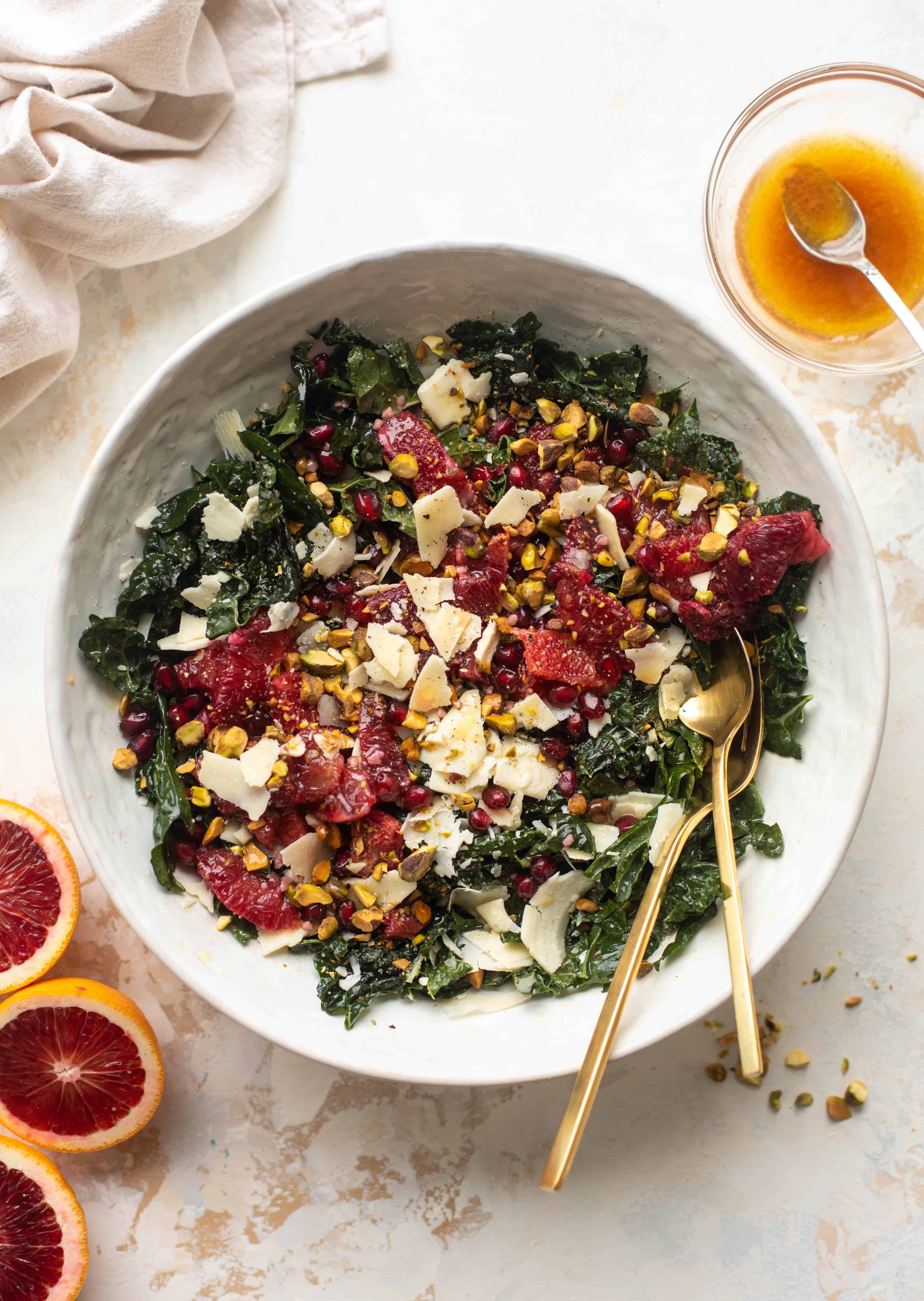 blood orange kale salad