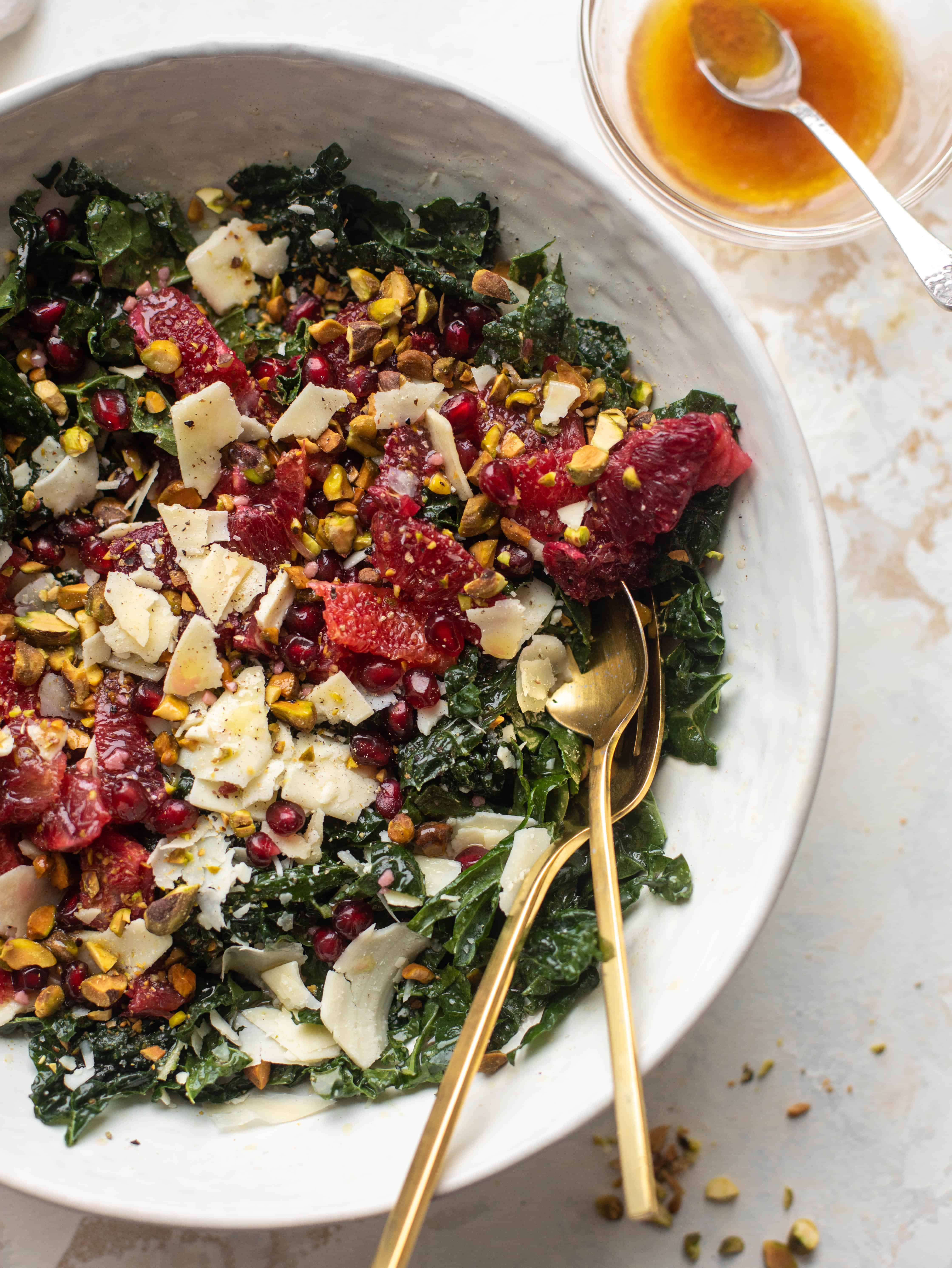 blood orange kale salad