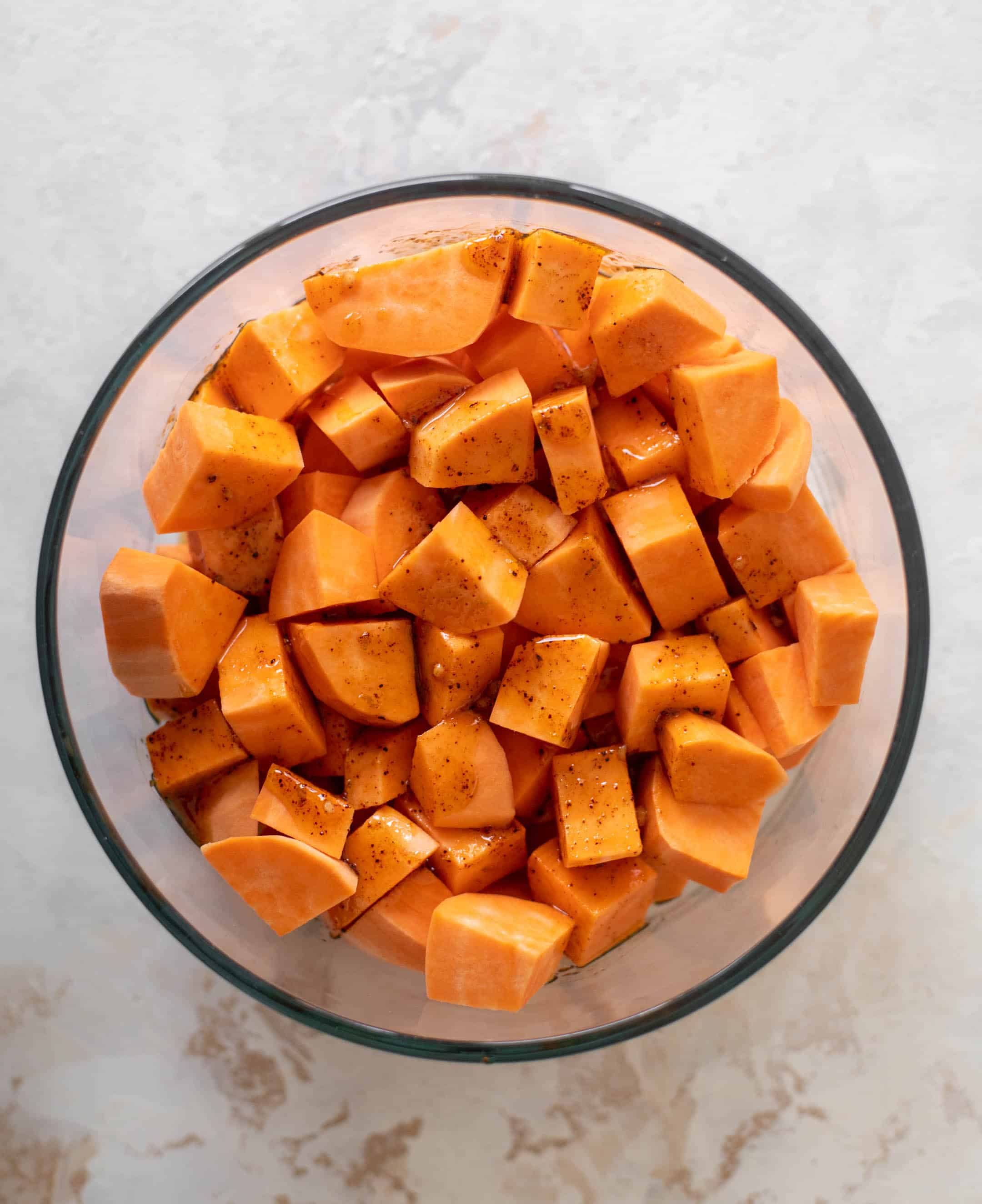 smoky sweet potato fajitas