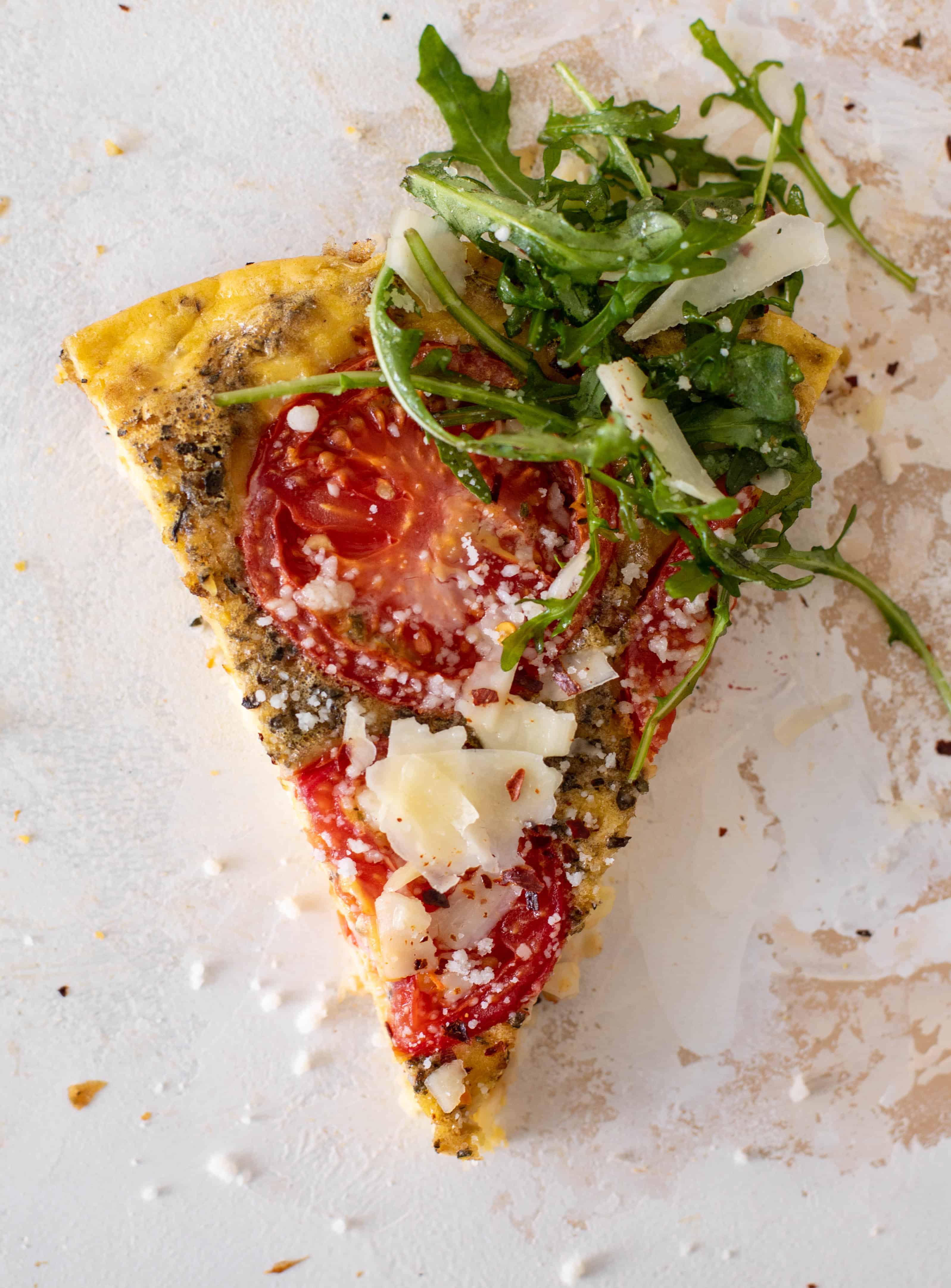 white pizza frittata