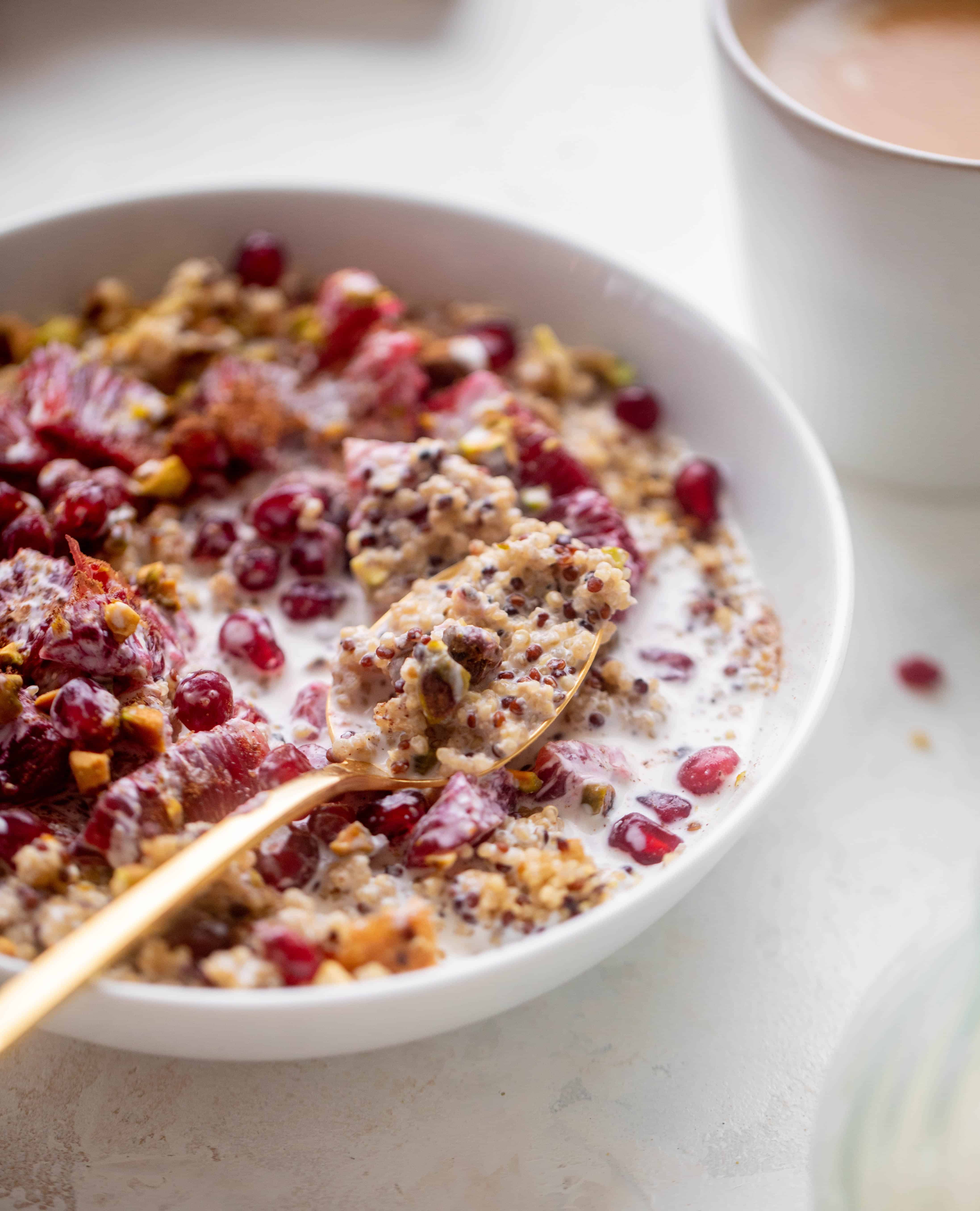 winter breakfast quinoa