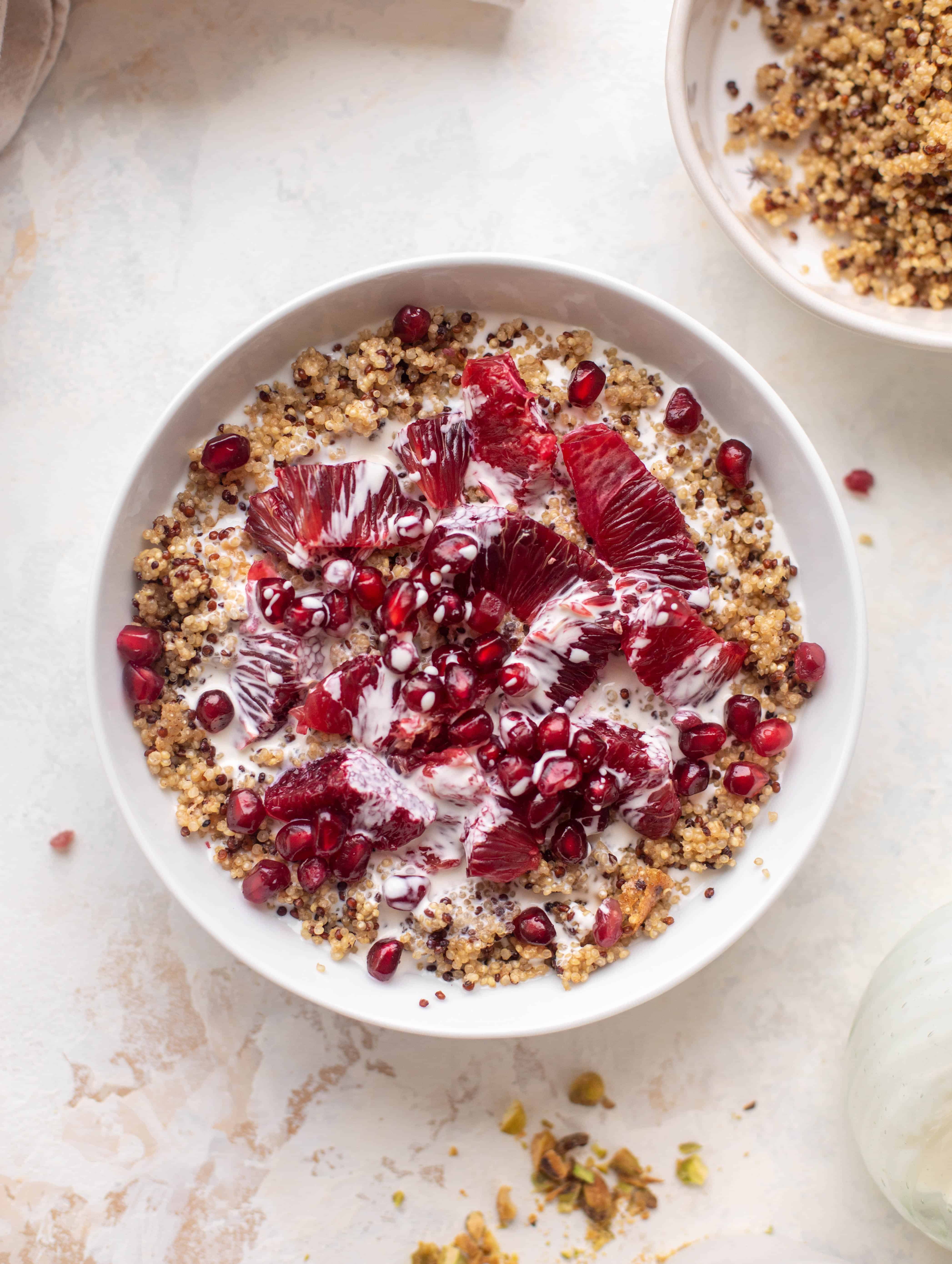 winter breakfast quinoa