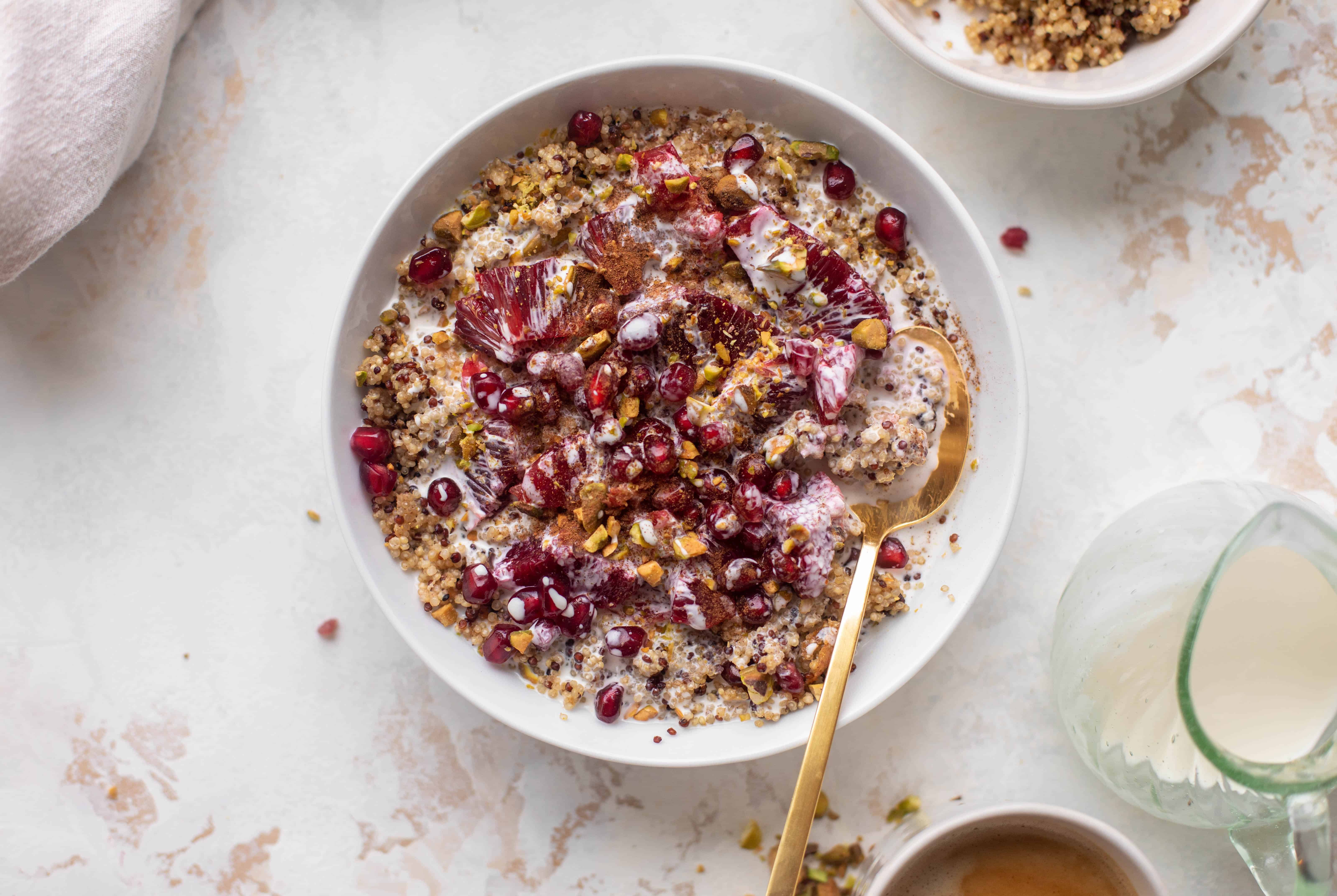 winter breakfast quinoa