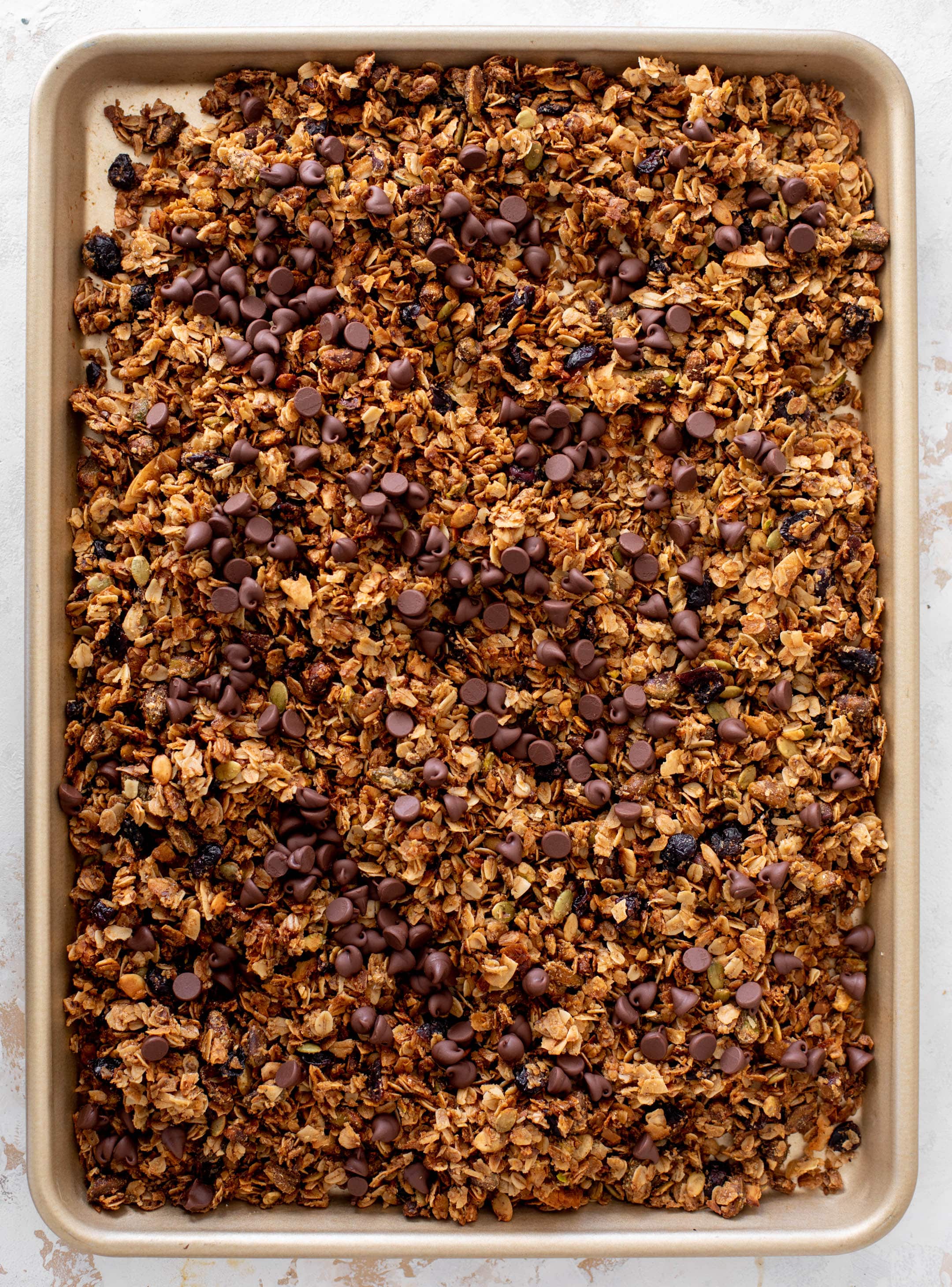 brown butter pistachio cookie granola