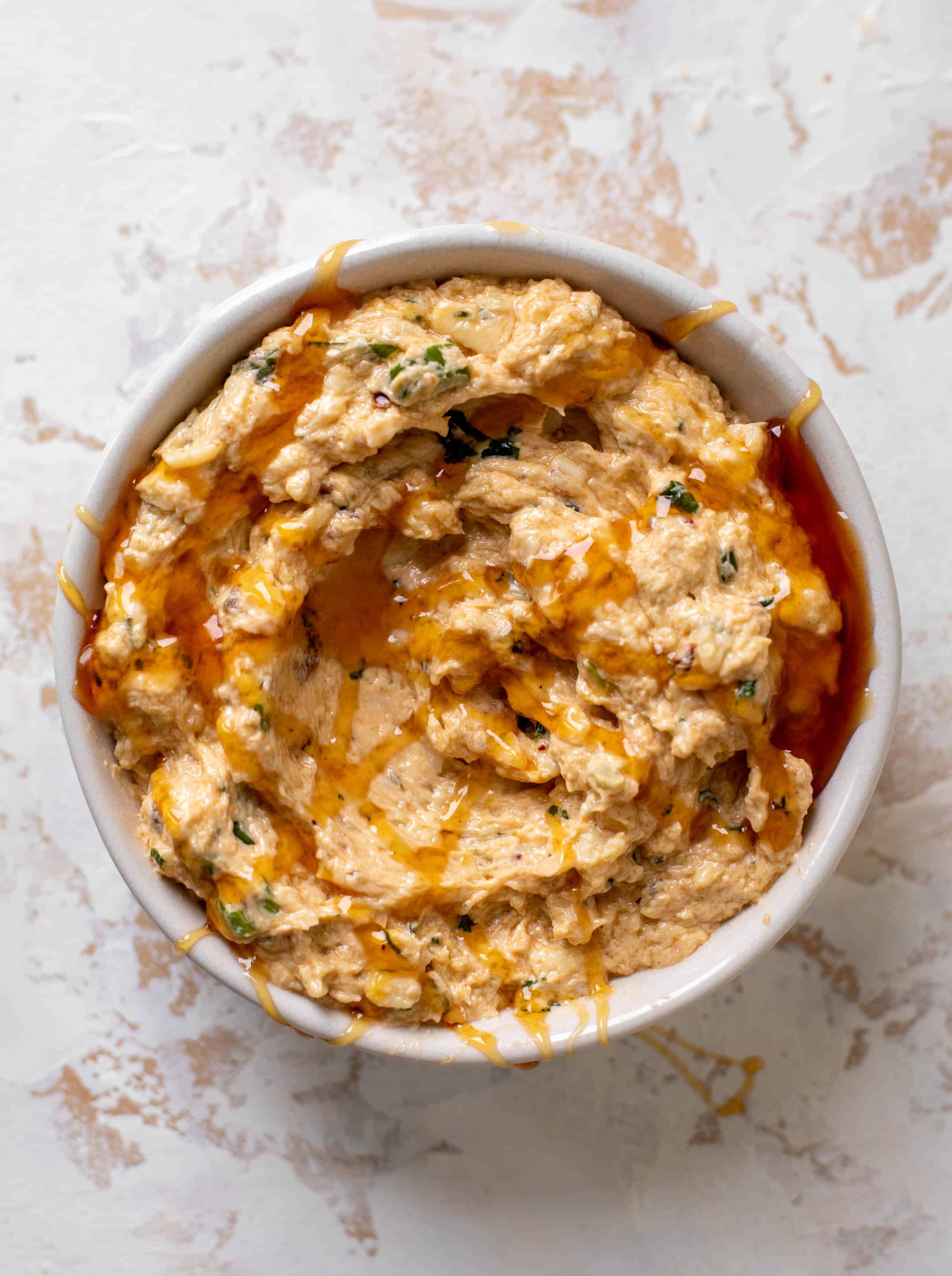 hot honey chili crunch dip