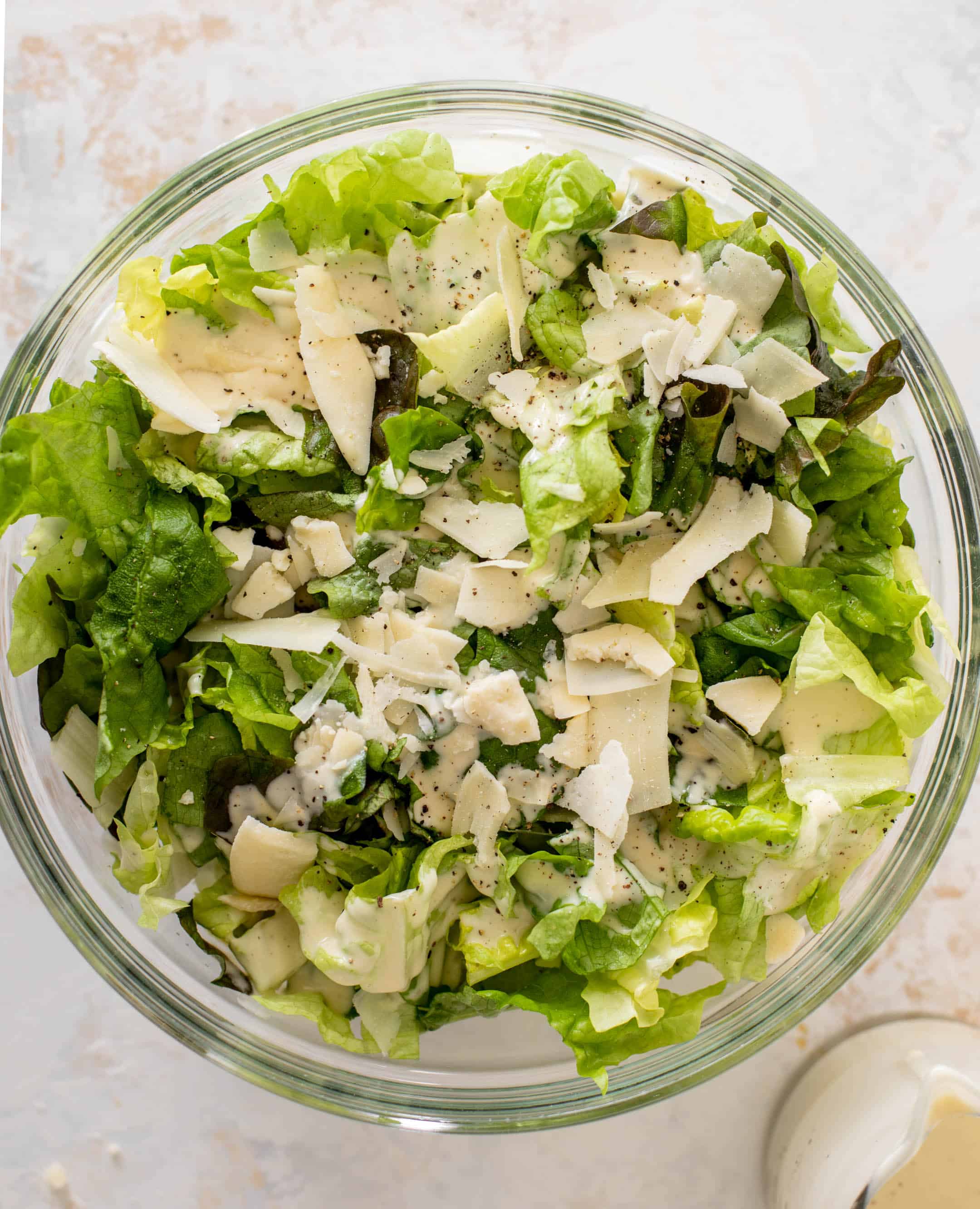 cheese tortellini caesar salad