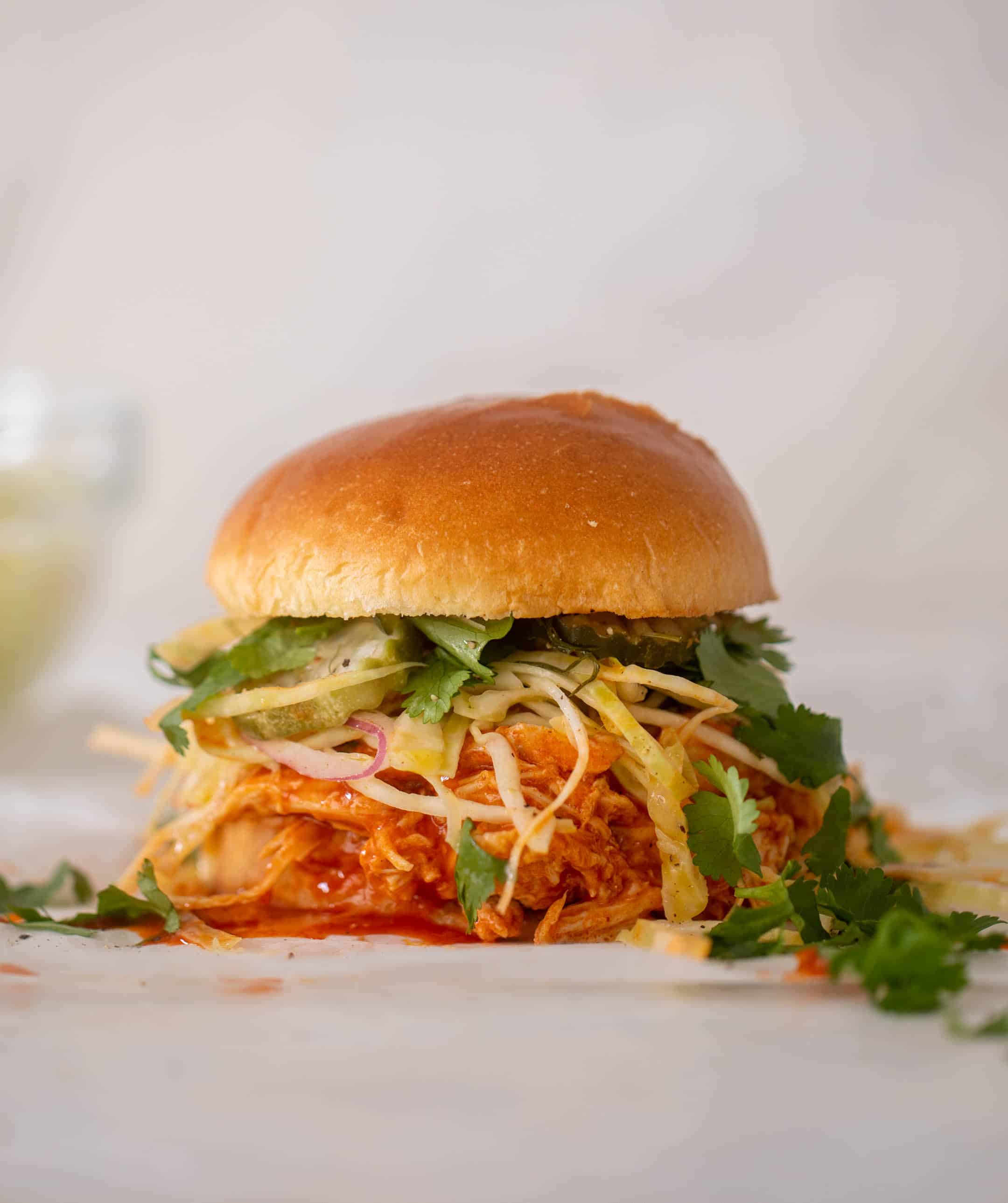weeknight buffalo chicken sandwiches