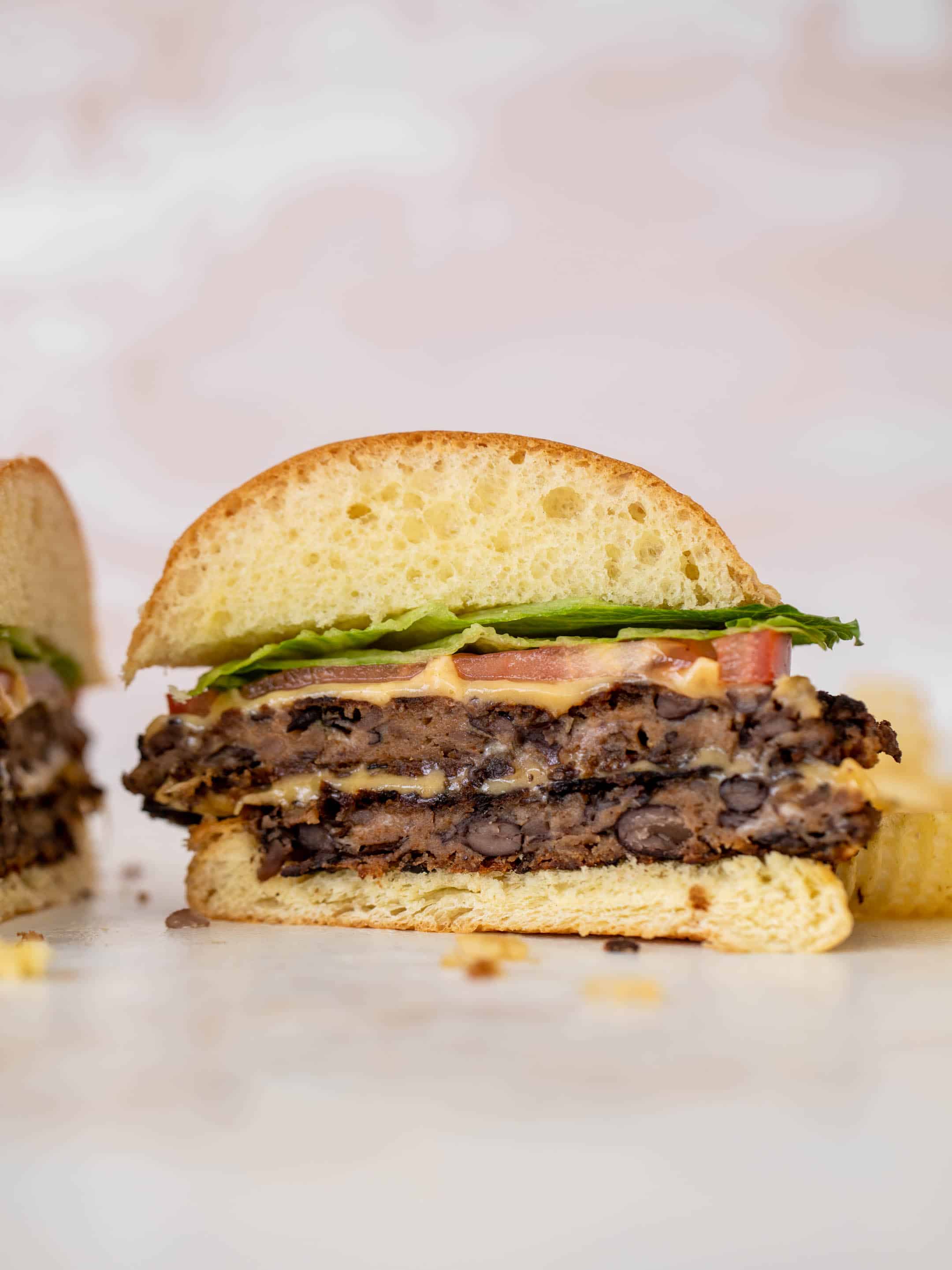 black bean smashburgers