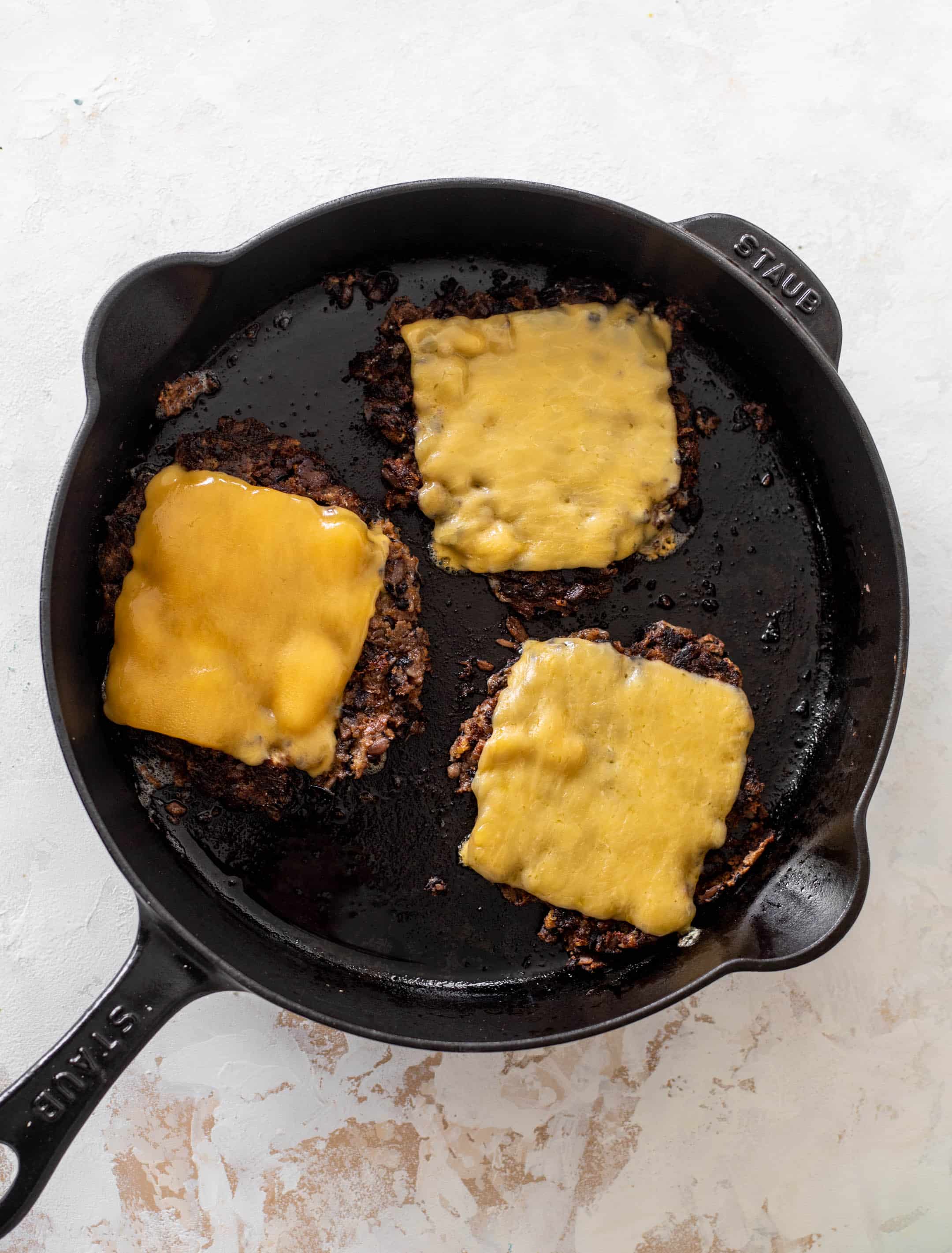 black bean smashburgers