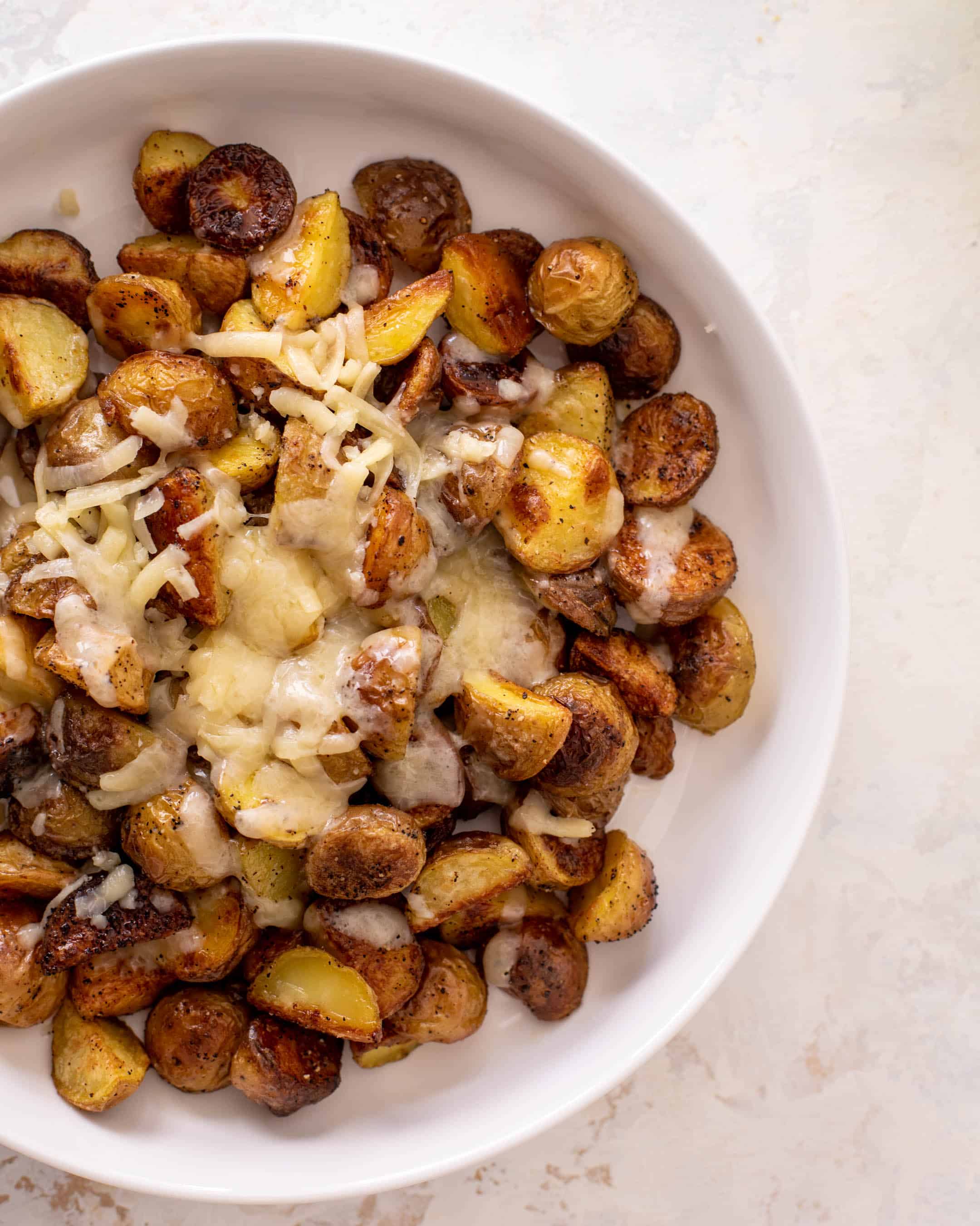 crispy potato taco bowls
