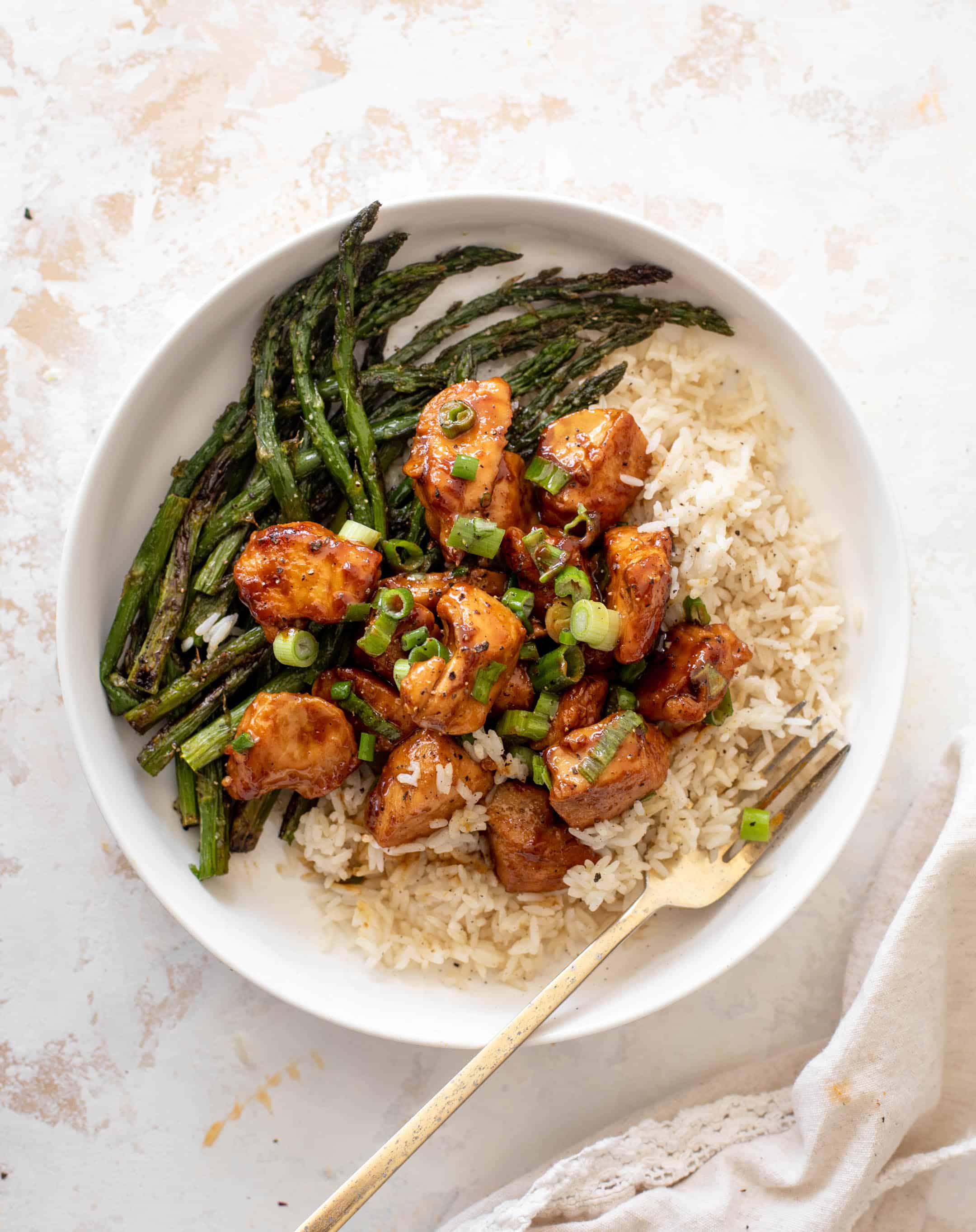 honey mustard chicken bowls