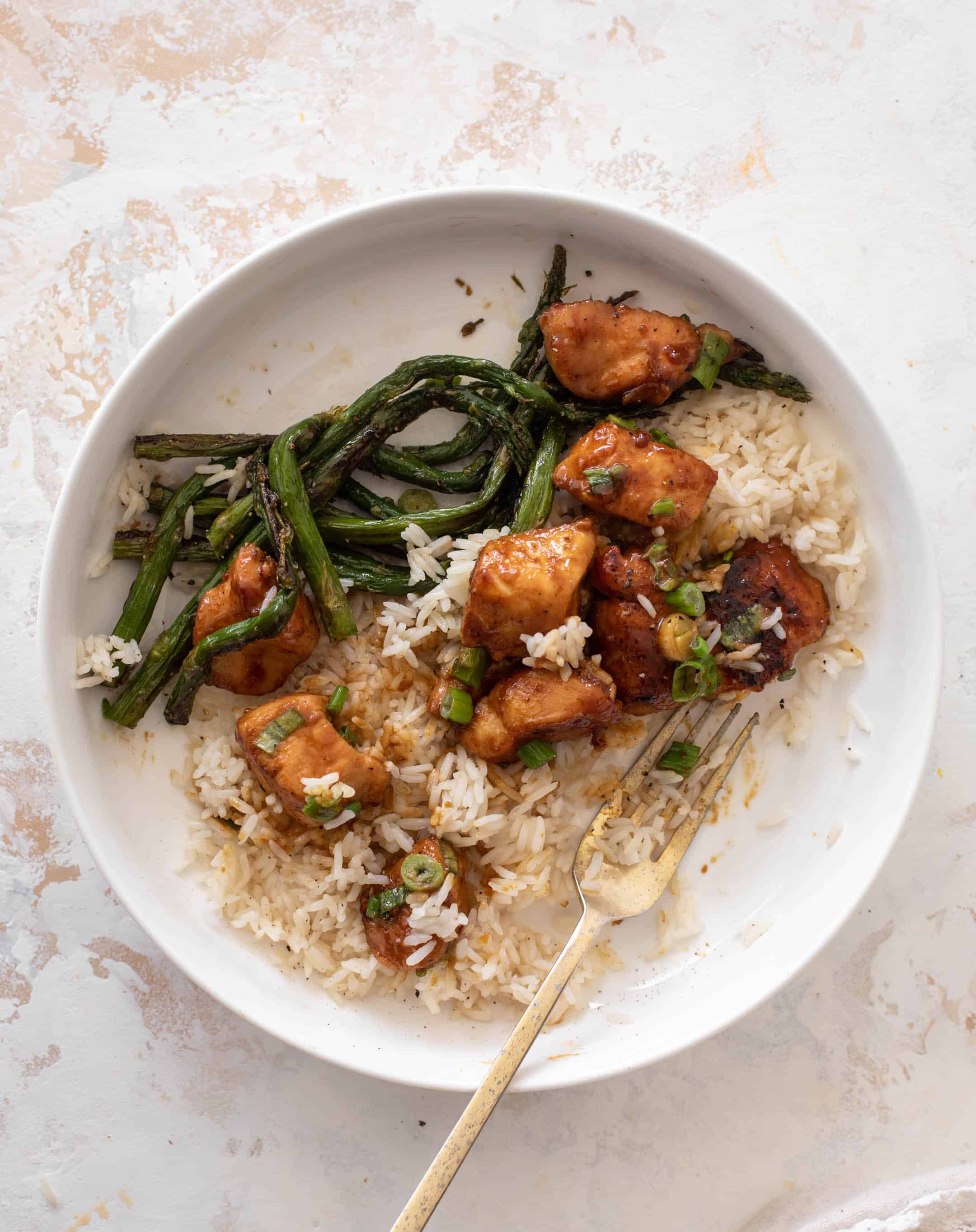honey mustard chicken bowls