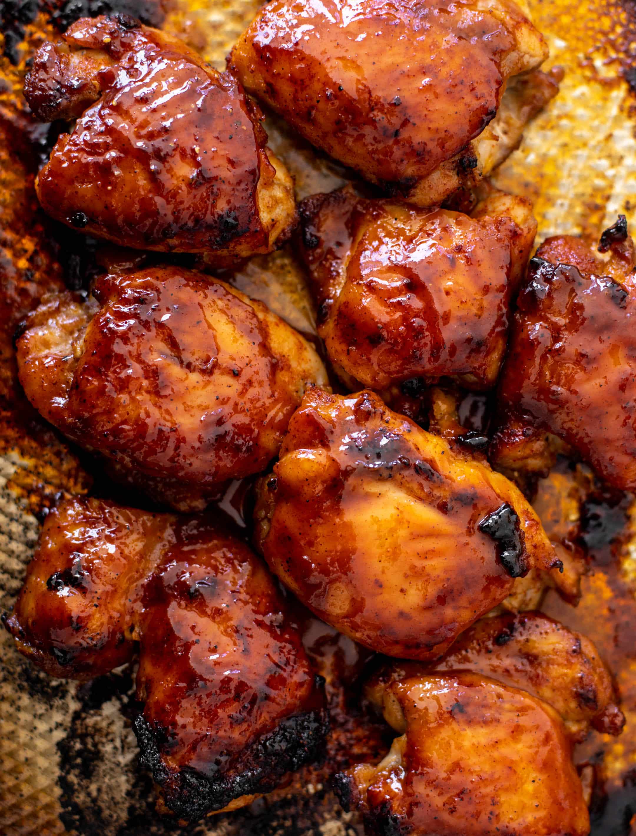 hot honey BBQ chicken