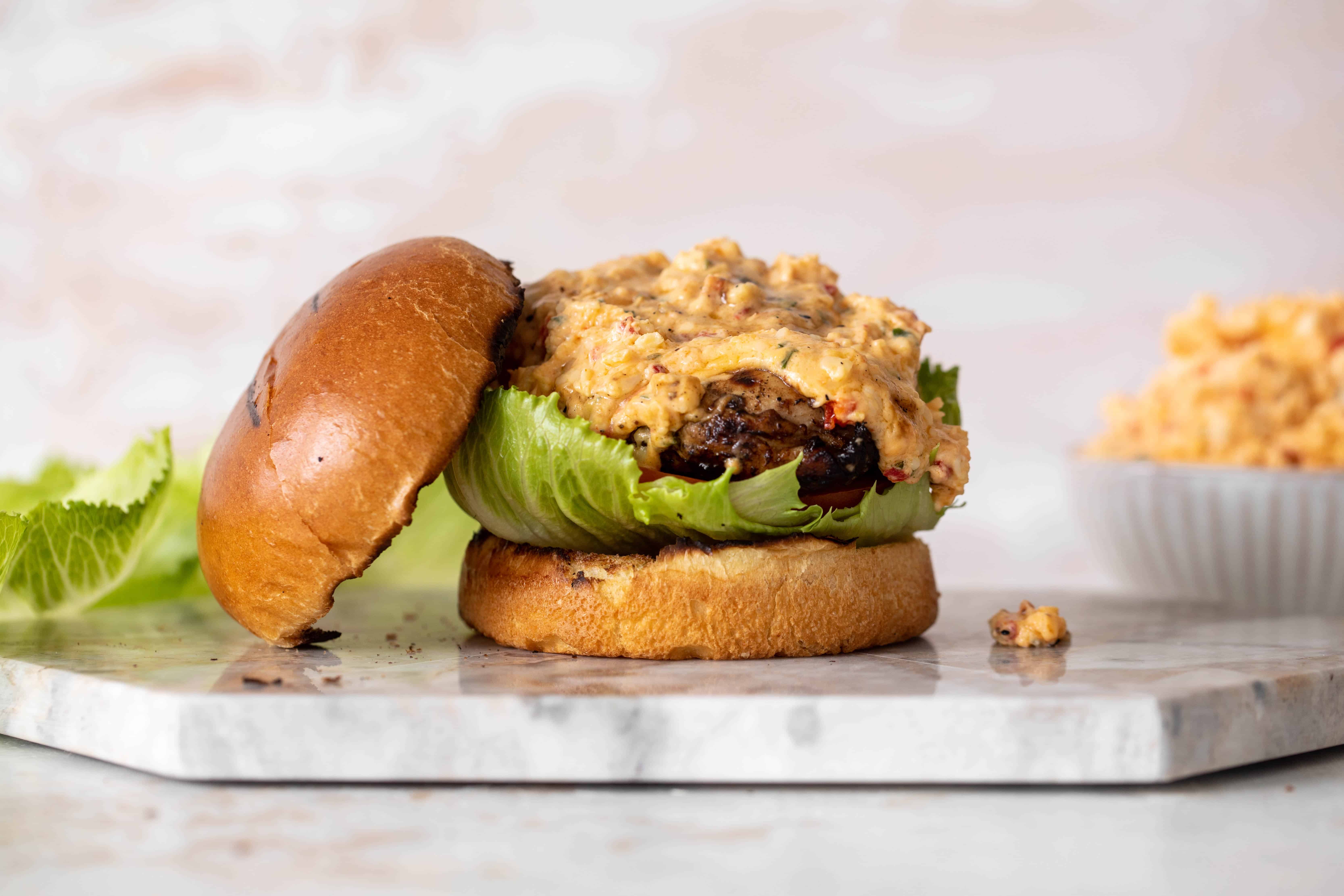 pimento cheese grilled chicken sandwiches