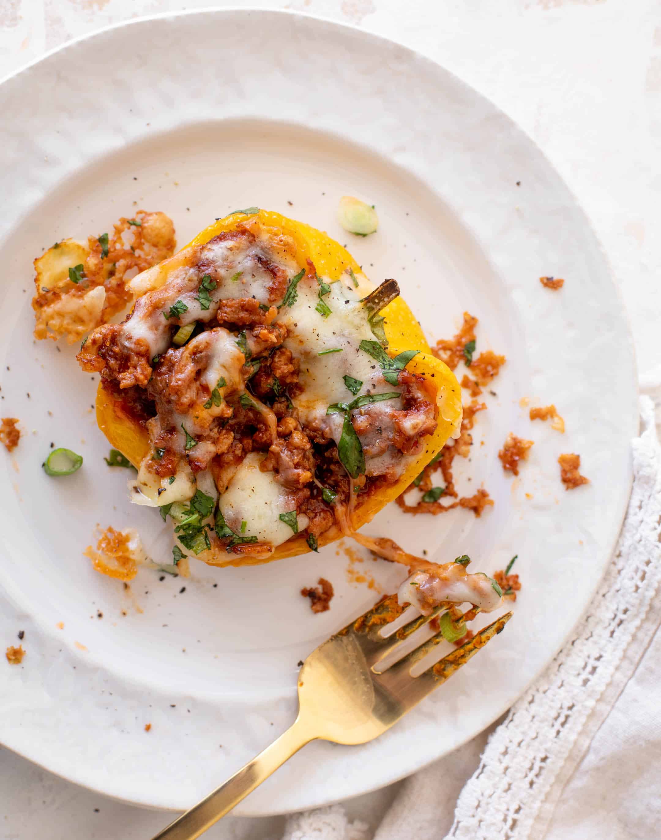 sloppy joe stuffed peppers