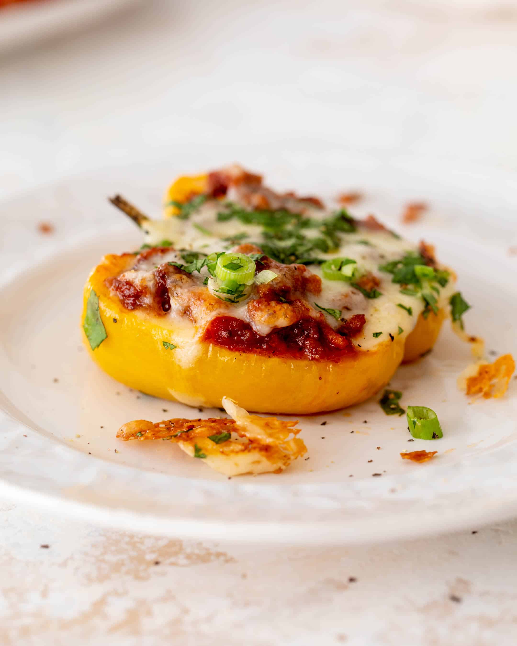 sloppy joe stuffed peppers