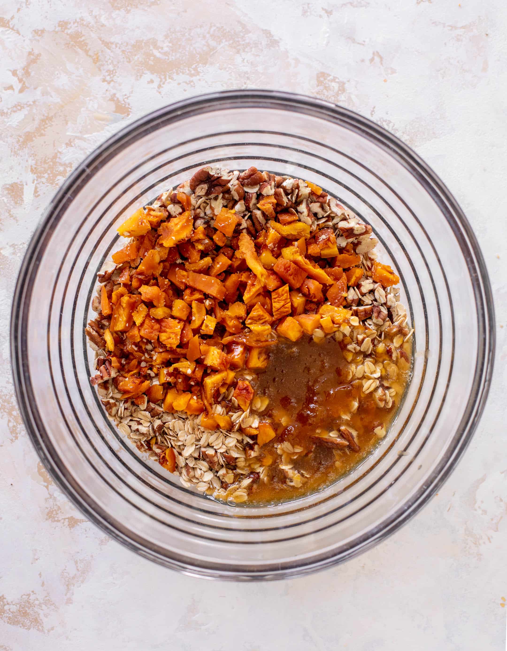 peach cobbler granola