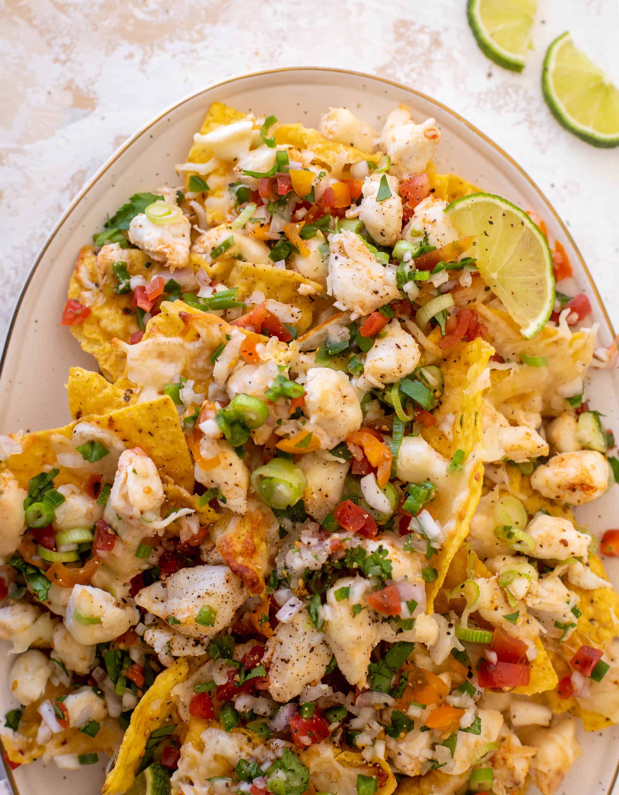 summer crab nachos