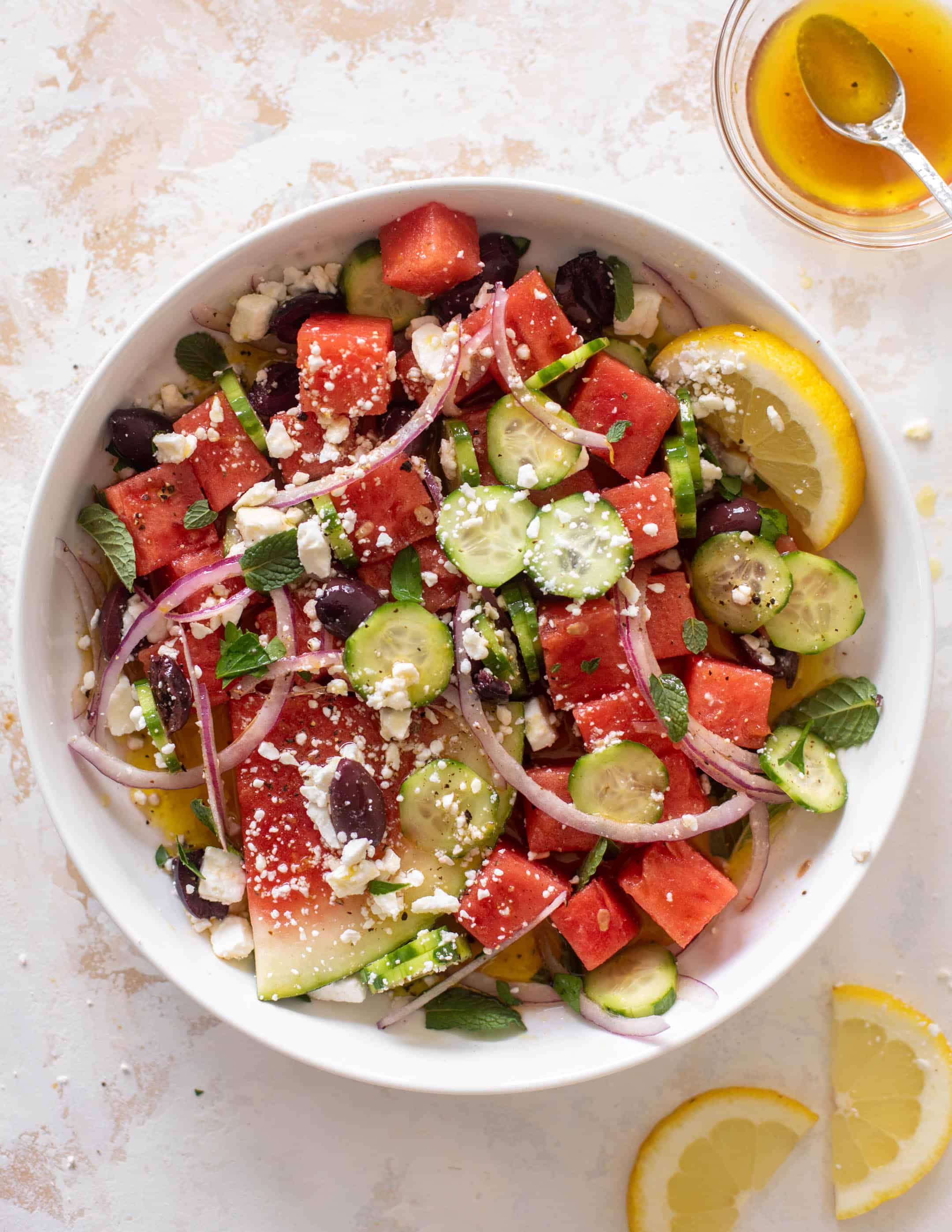 watermelon greek salad