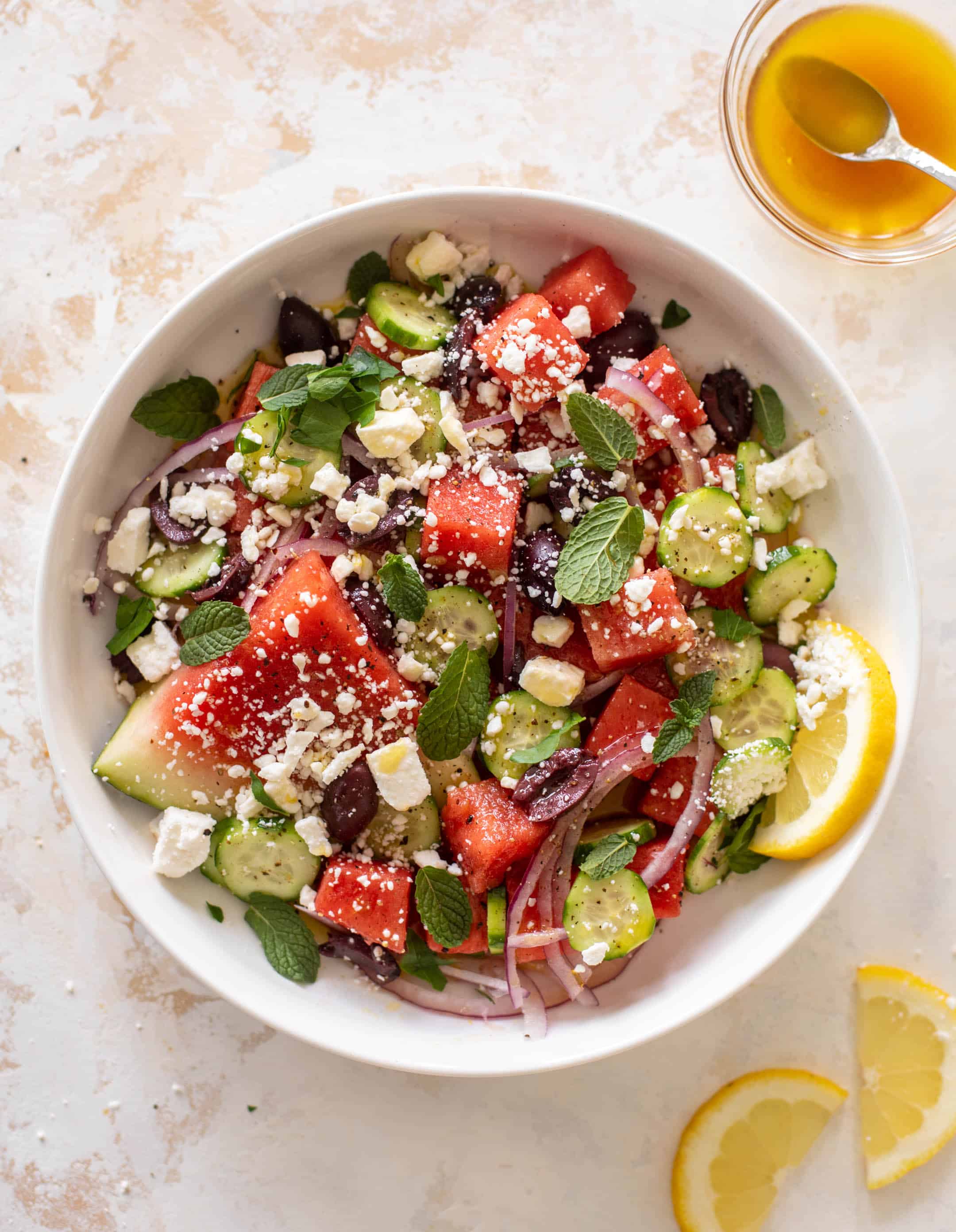 watermelon greek salad