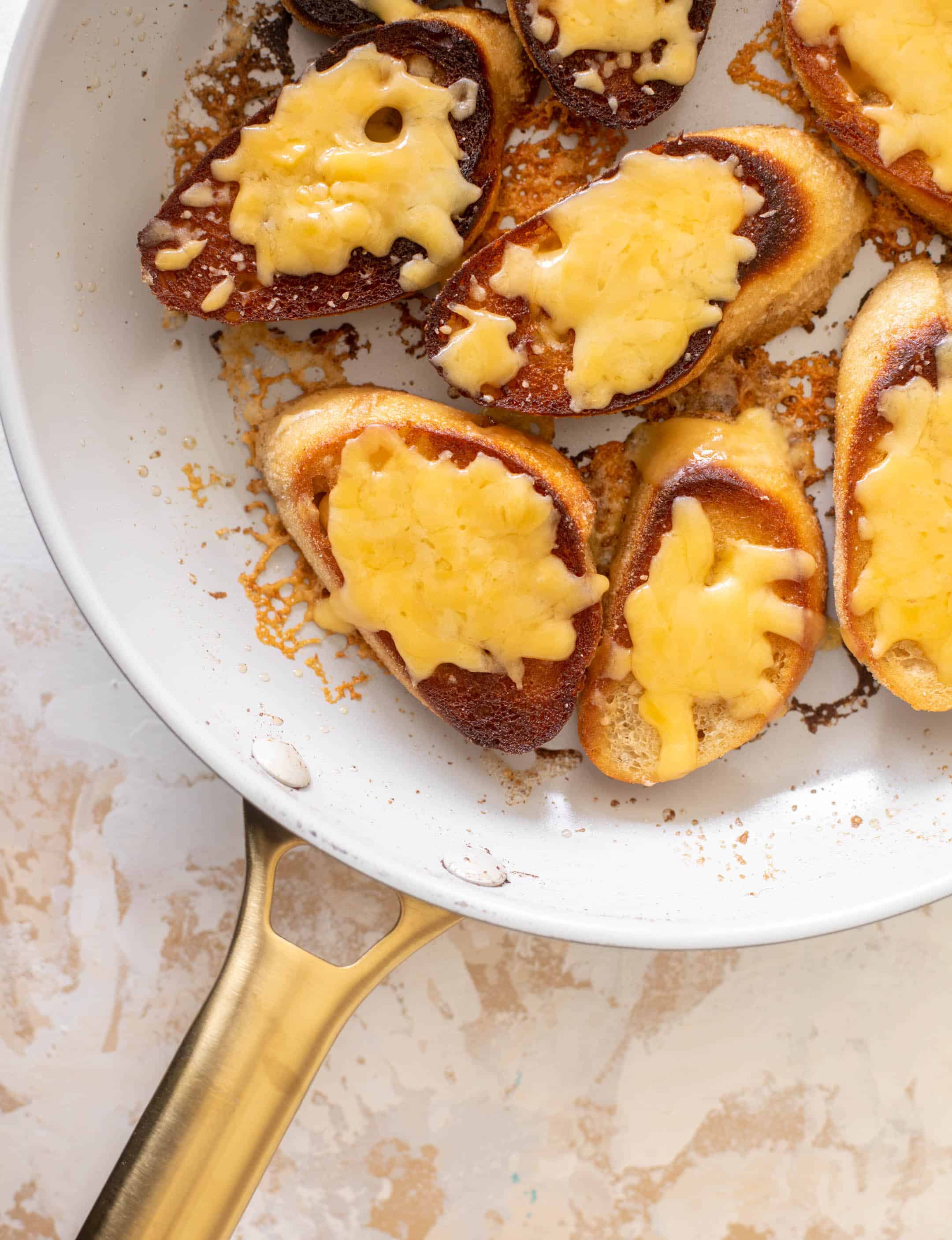 tomato orzo soup with crunchy cheddar toasts