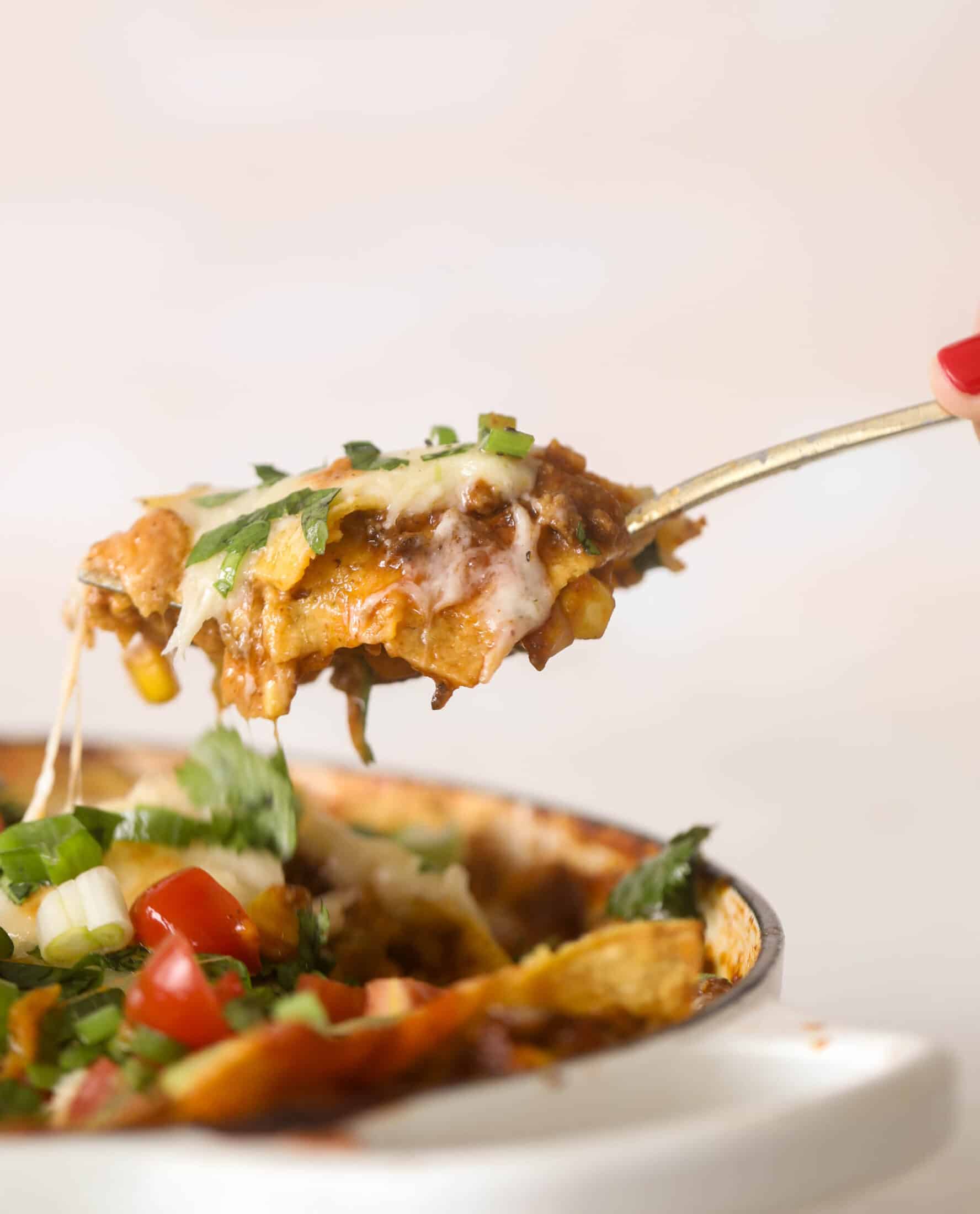 weeknight enchilada bake