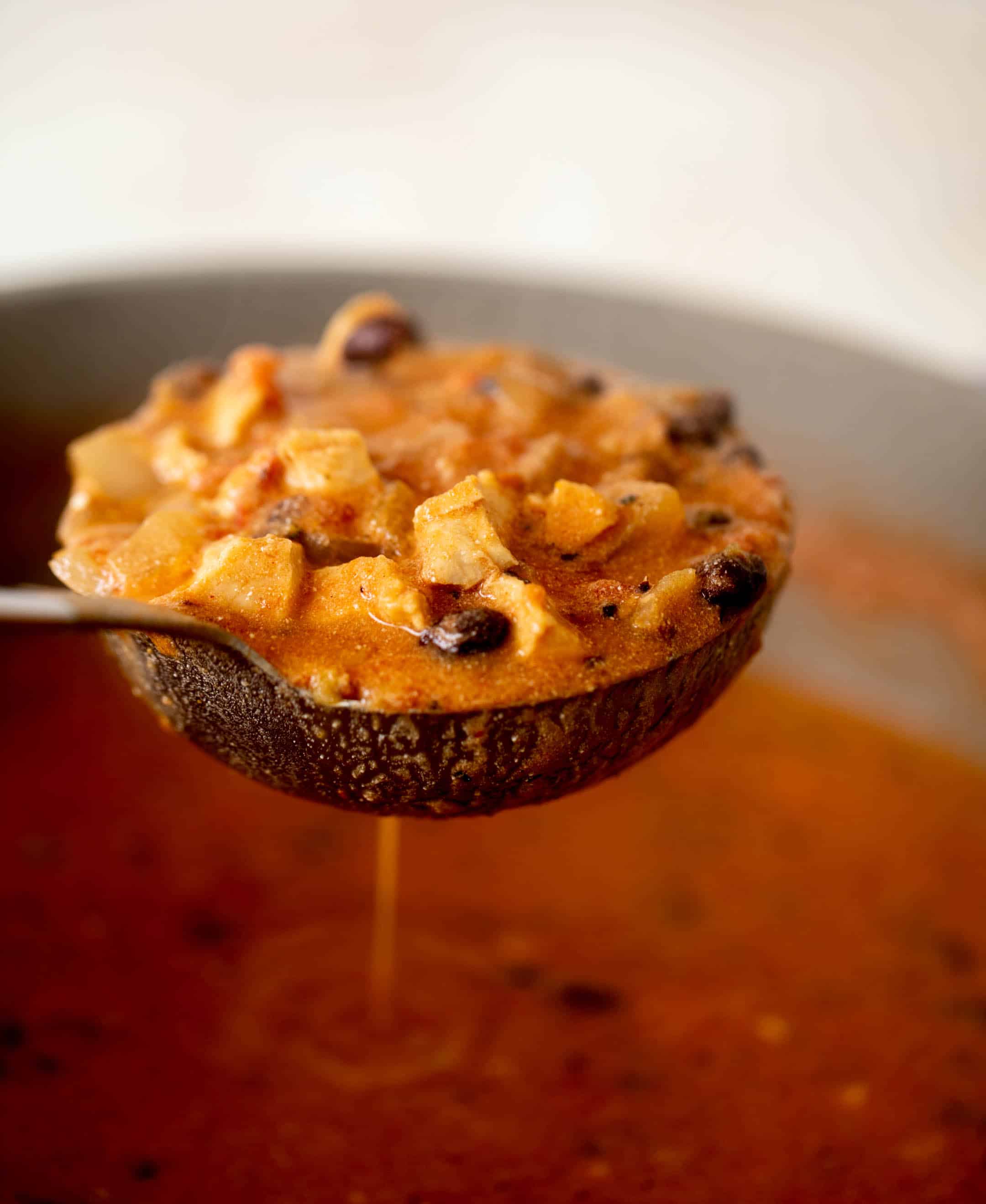 black bean chicken chili