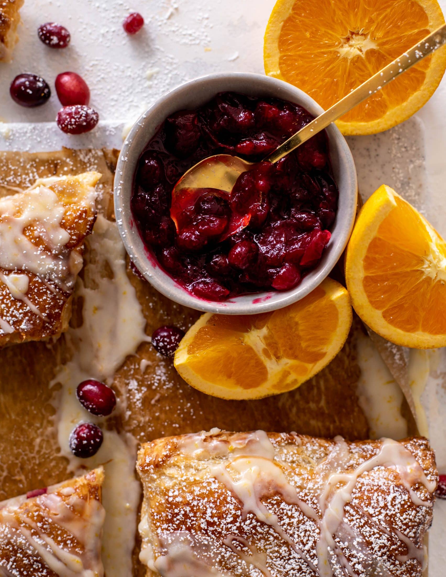 cranberry orange cheese danish