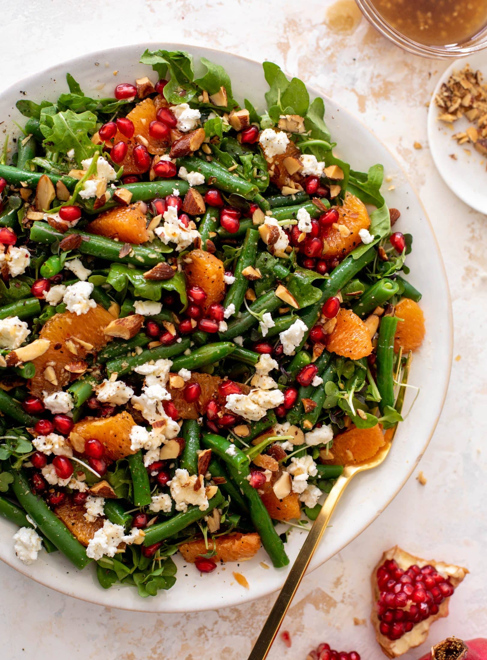 christmas green bean salad