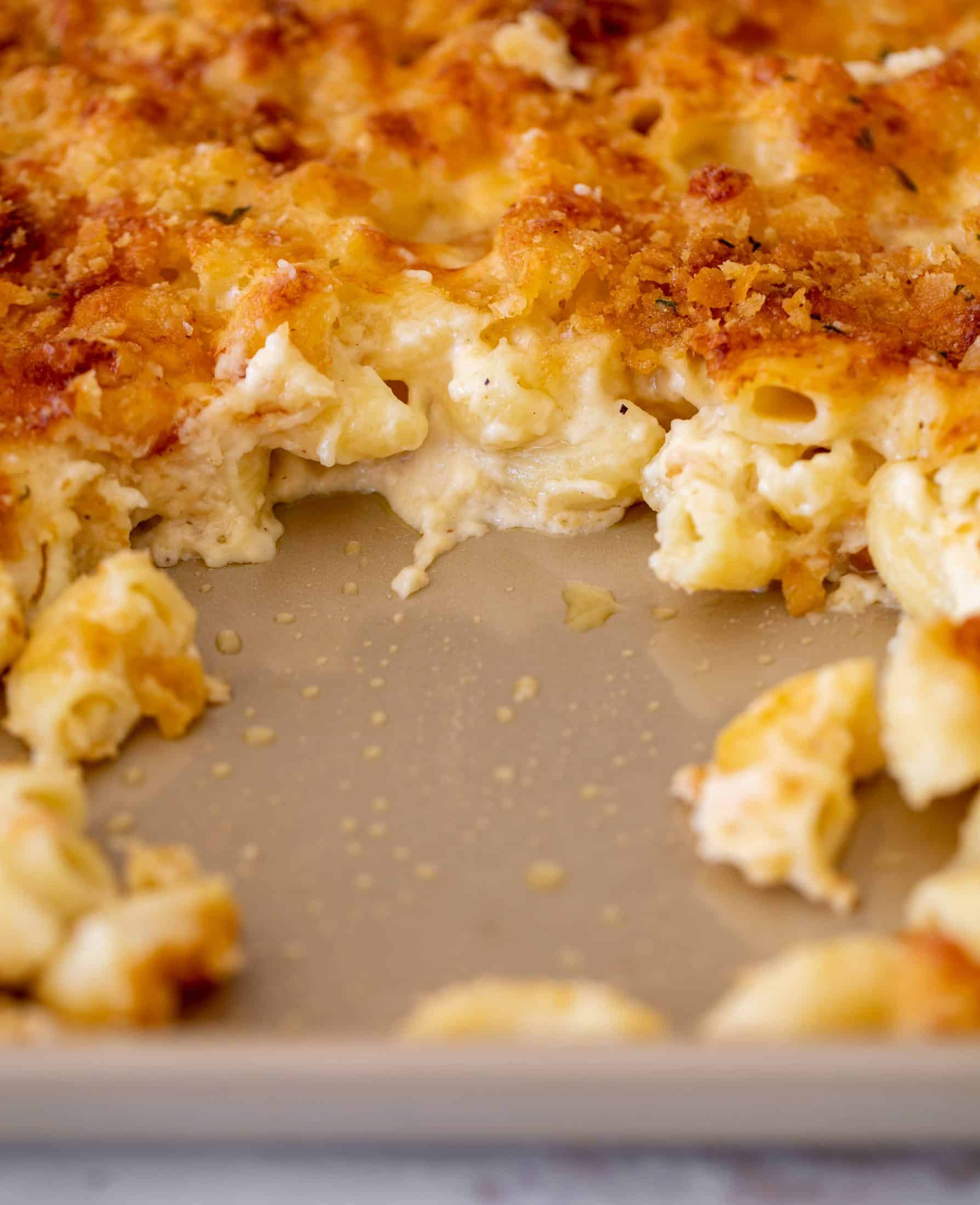 sheet pan mac and cheese