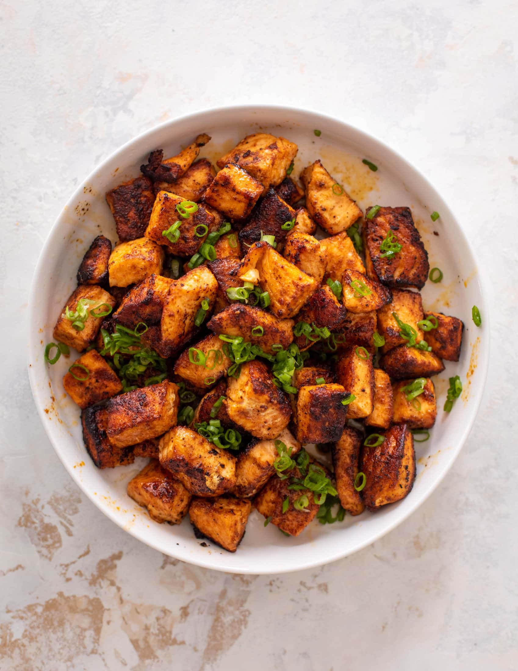 bang bang salmon bowls