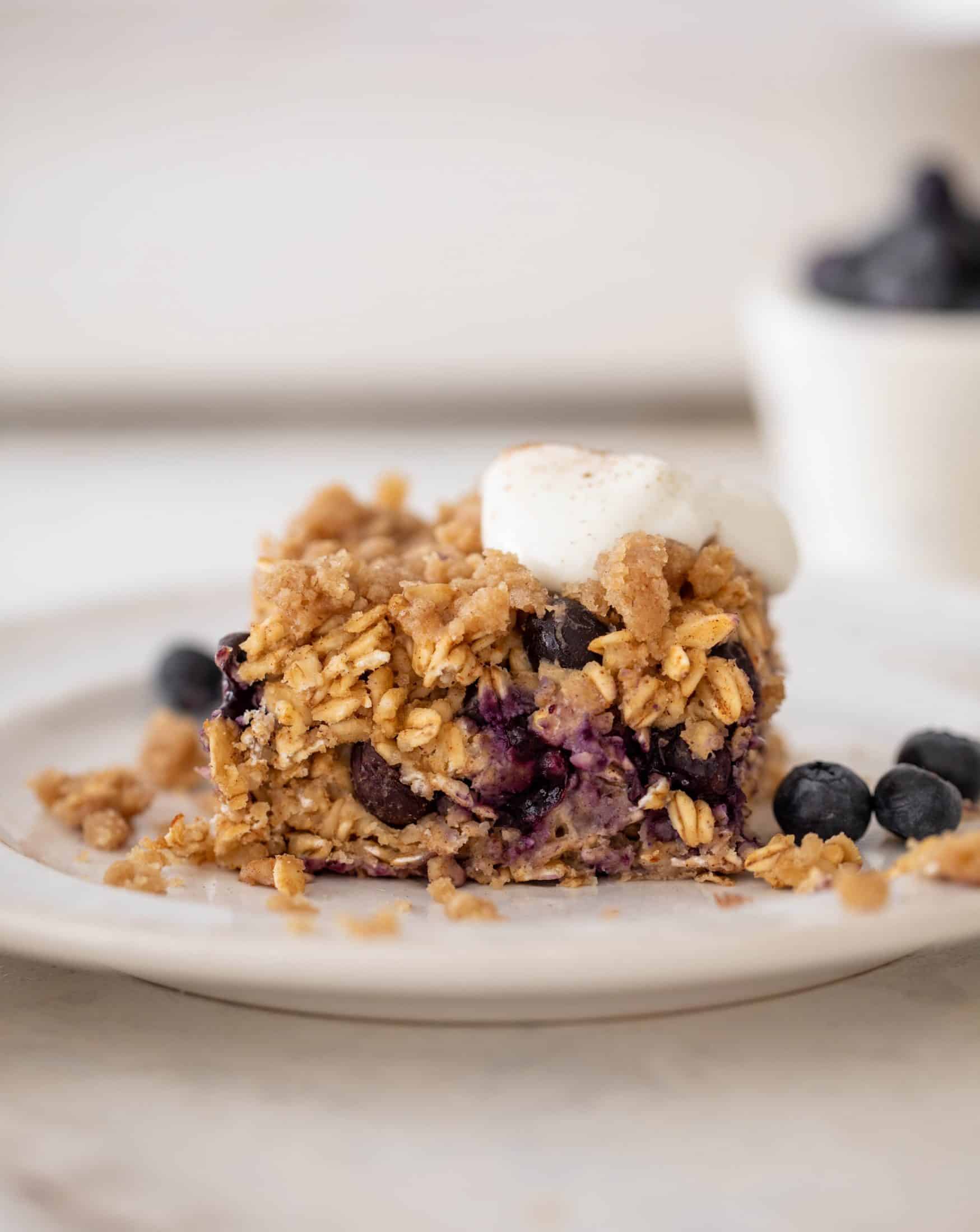 blueberry muffin baked oatmeal